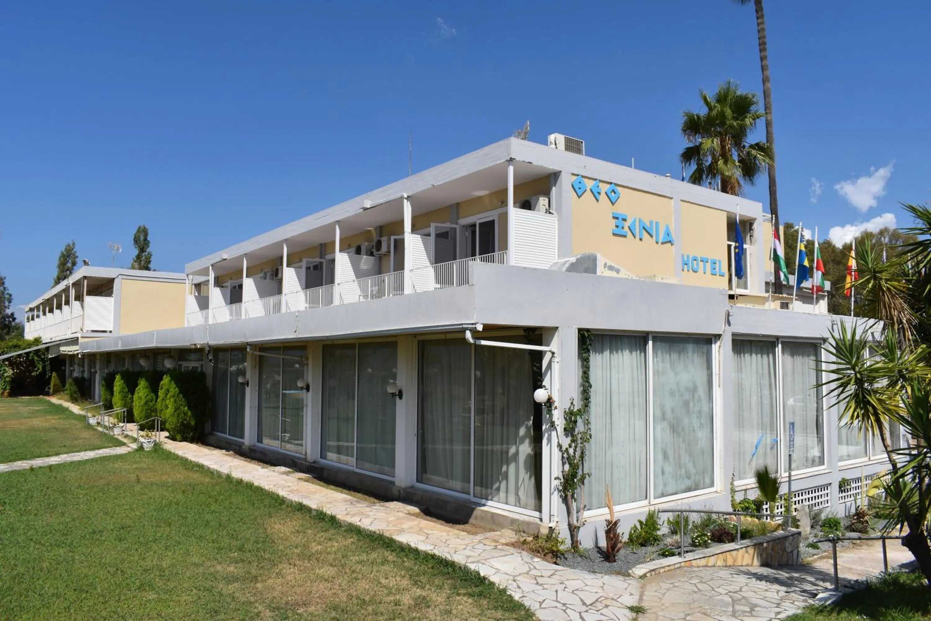 Property building in Hotel Theoxenia