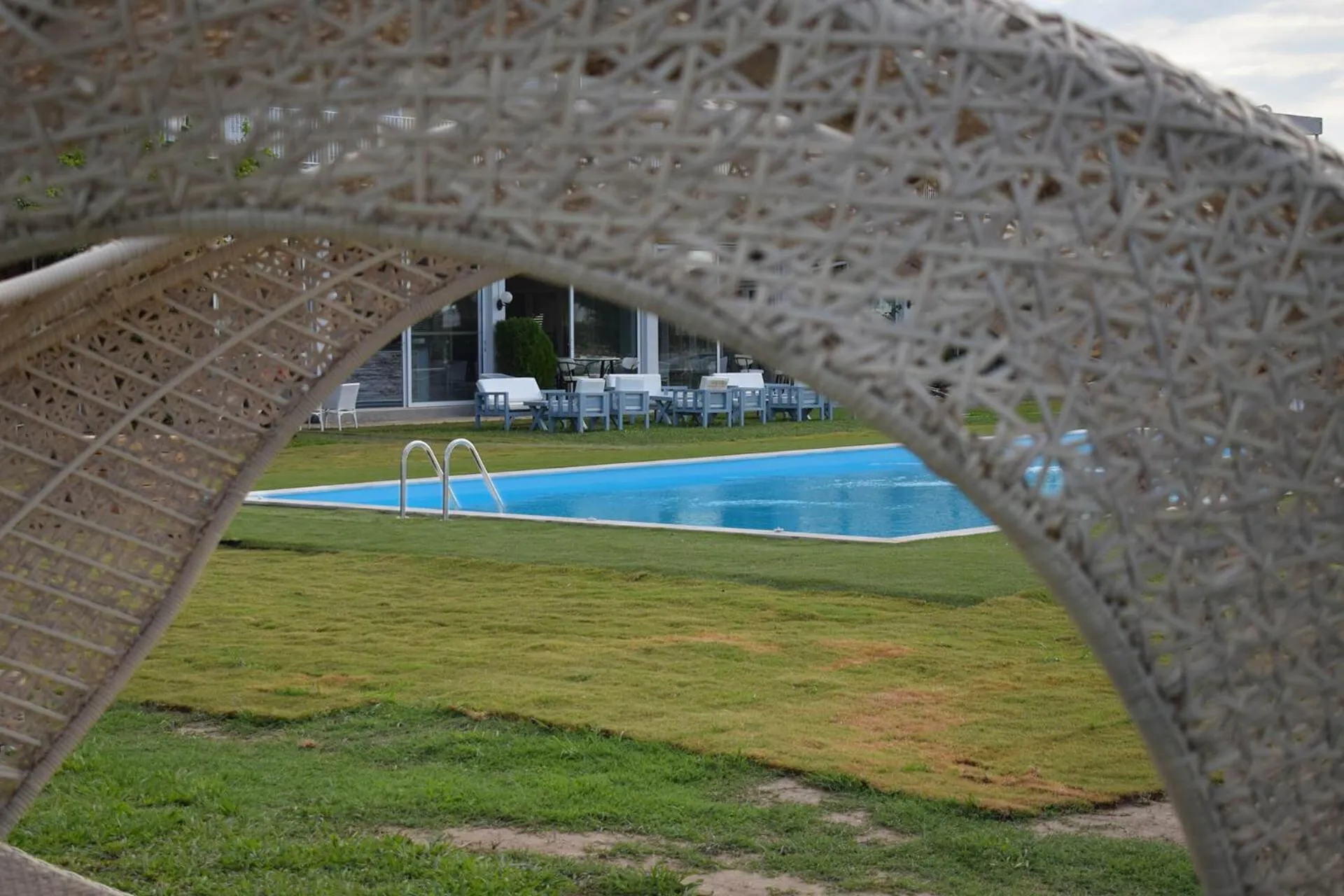 Swimming pool in Hotel Theoxenia