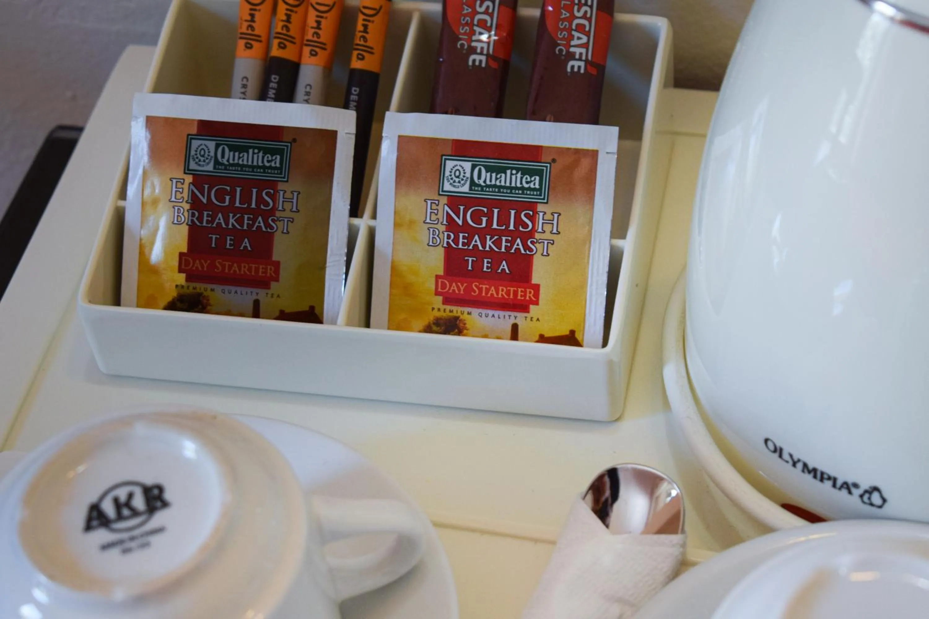 Coffee/tea facilities in Hotel Theoxenia