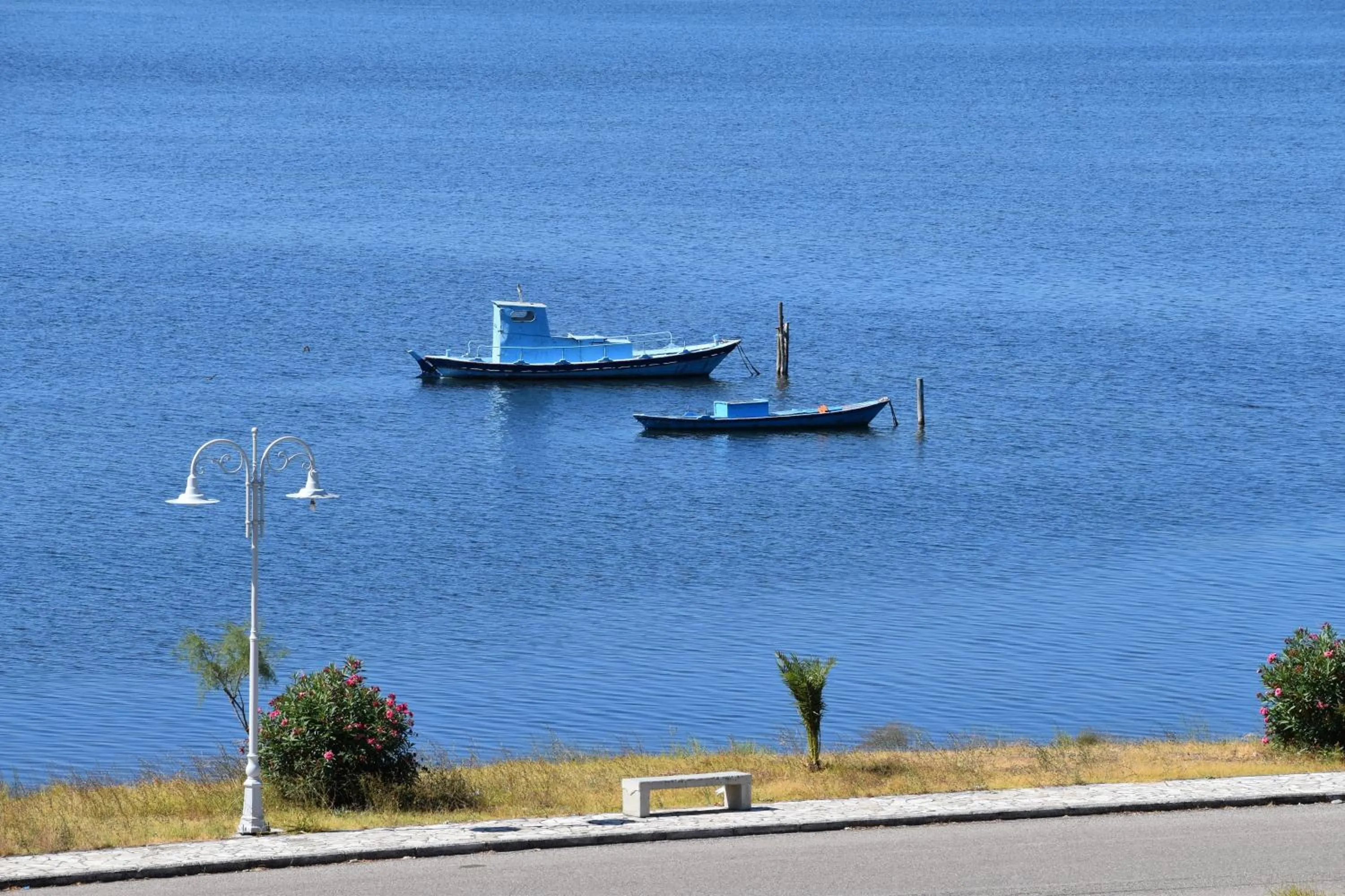 Lake view in Hotel Theoxenia