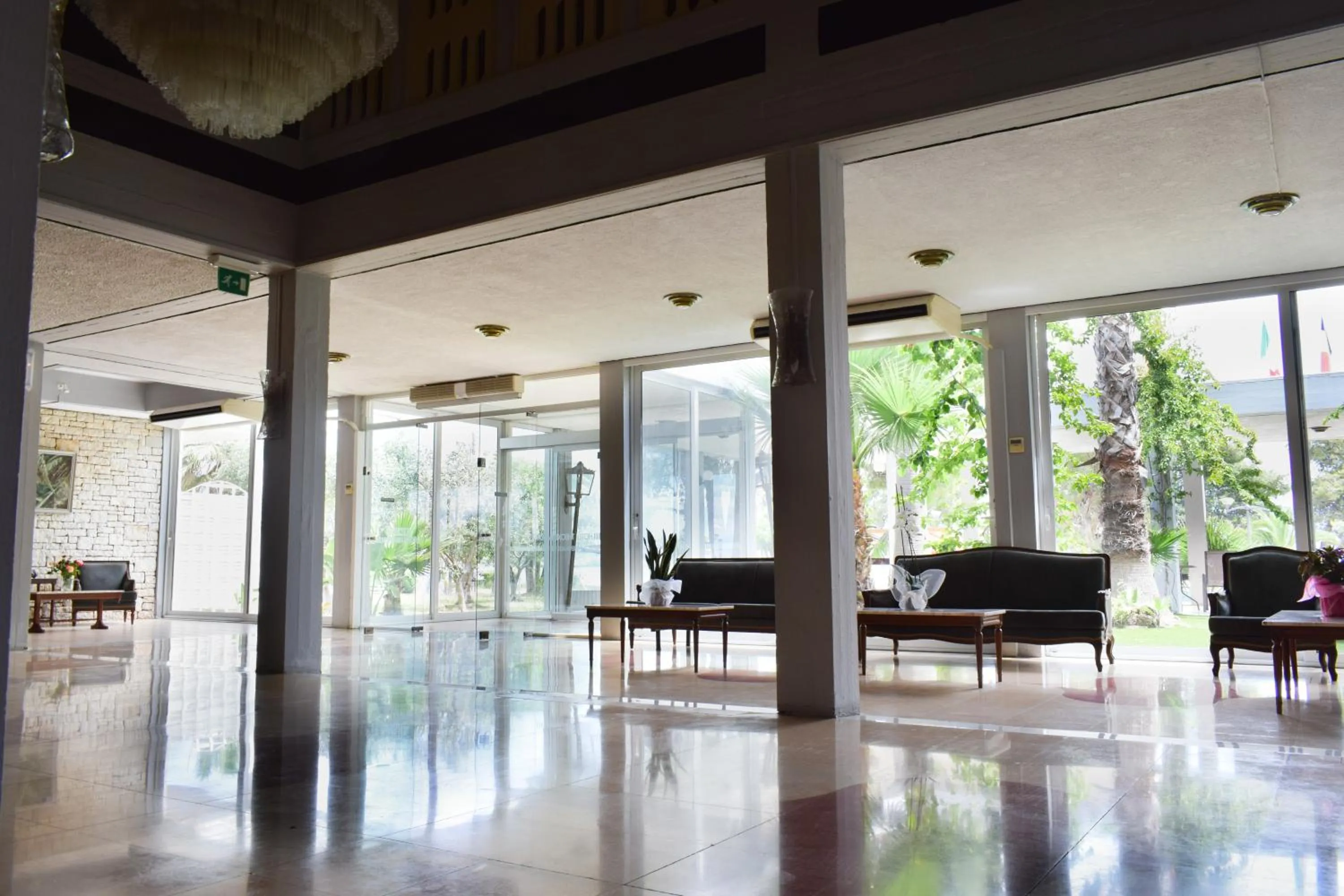 Lobby or reception in Hotel Theoxenia