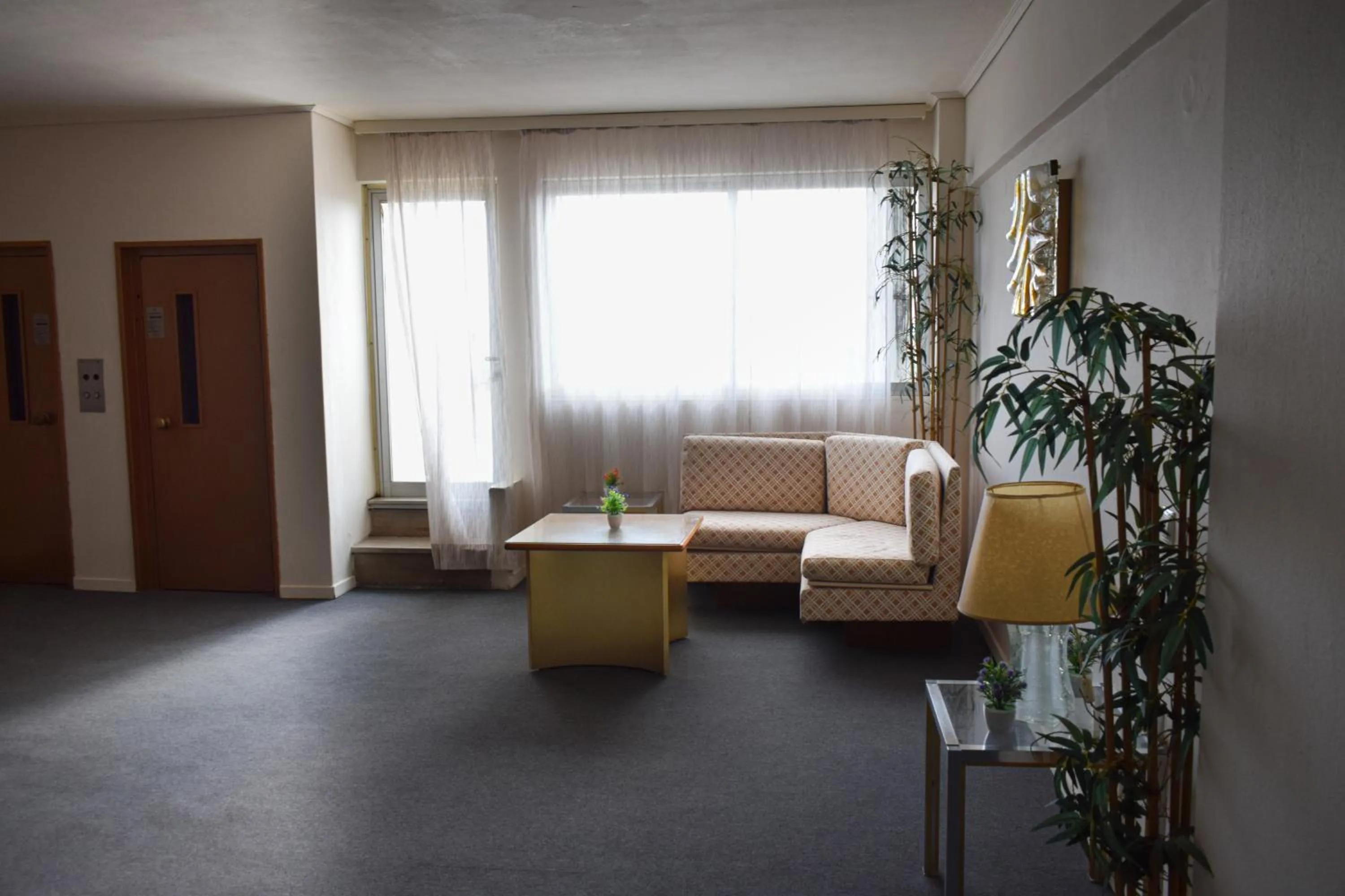Seating area in Hotel Theoxenia