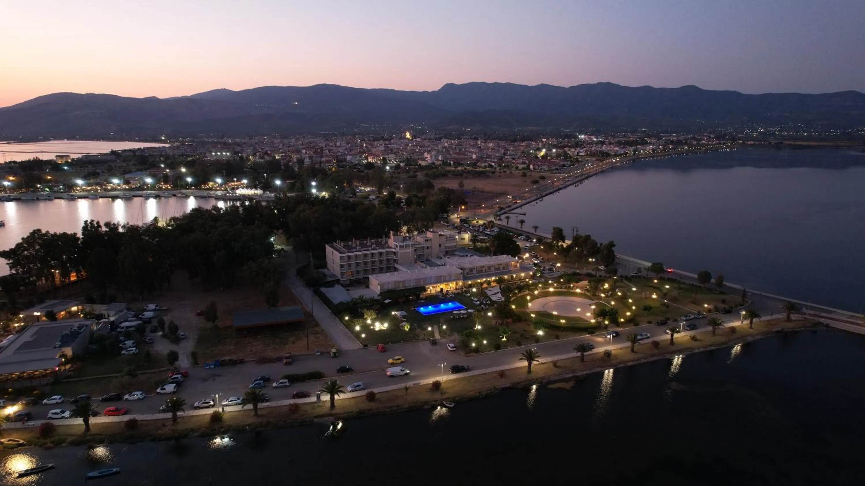 Property building in Hotel Theoxenia