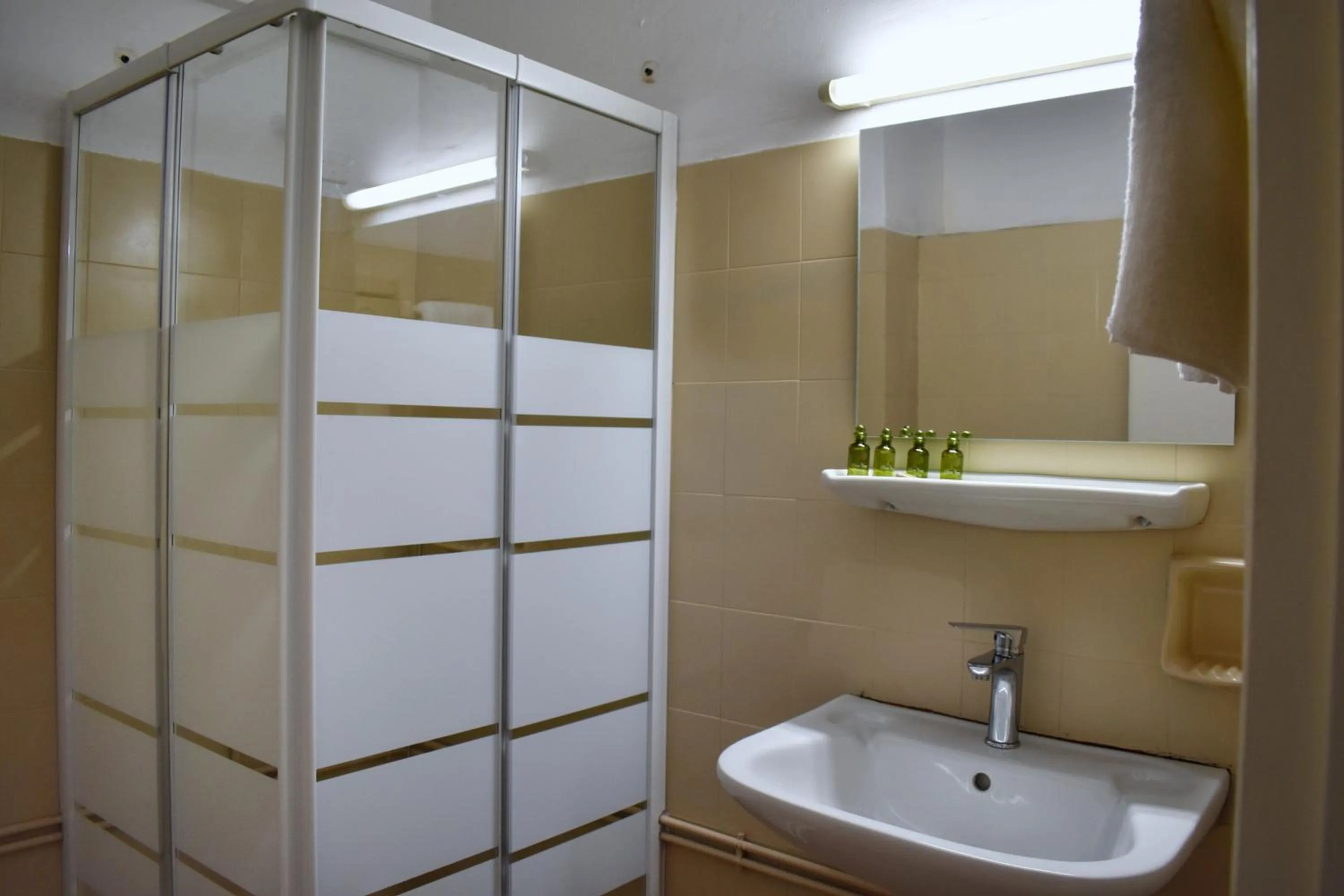 Bathroom in Hotel Theoxenia