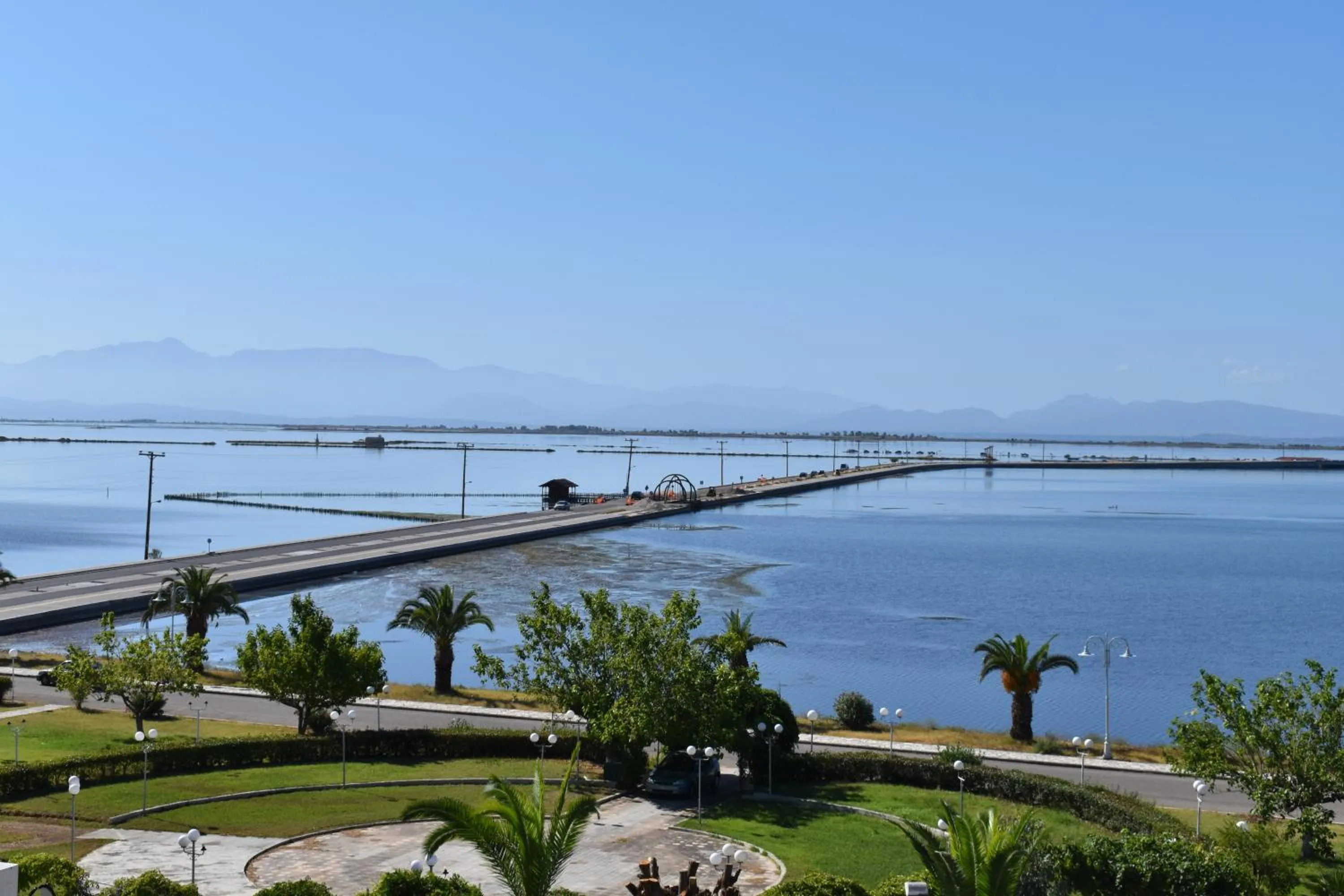 Lake view in Hotel Theoxenia