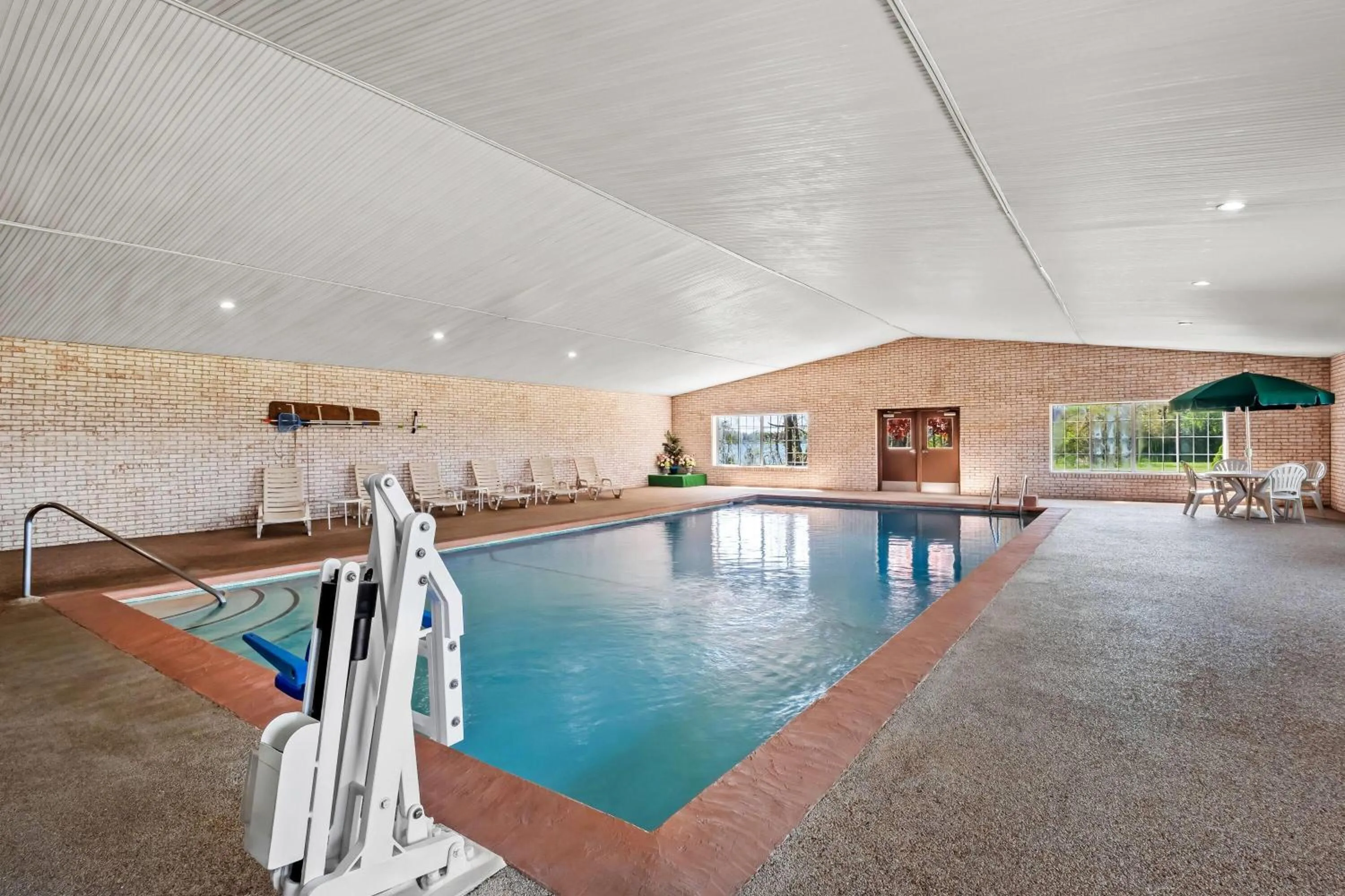 Pool view in Days Inn by Wyndham Whitmore Lake Near Ann Arbor And Brighton