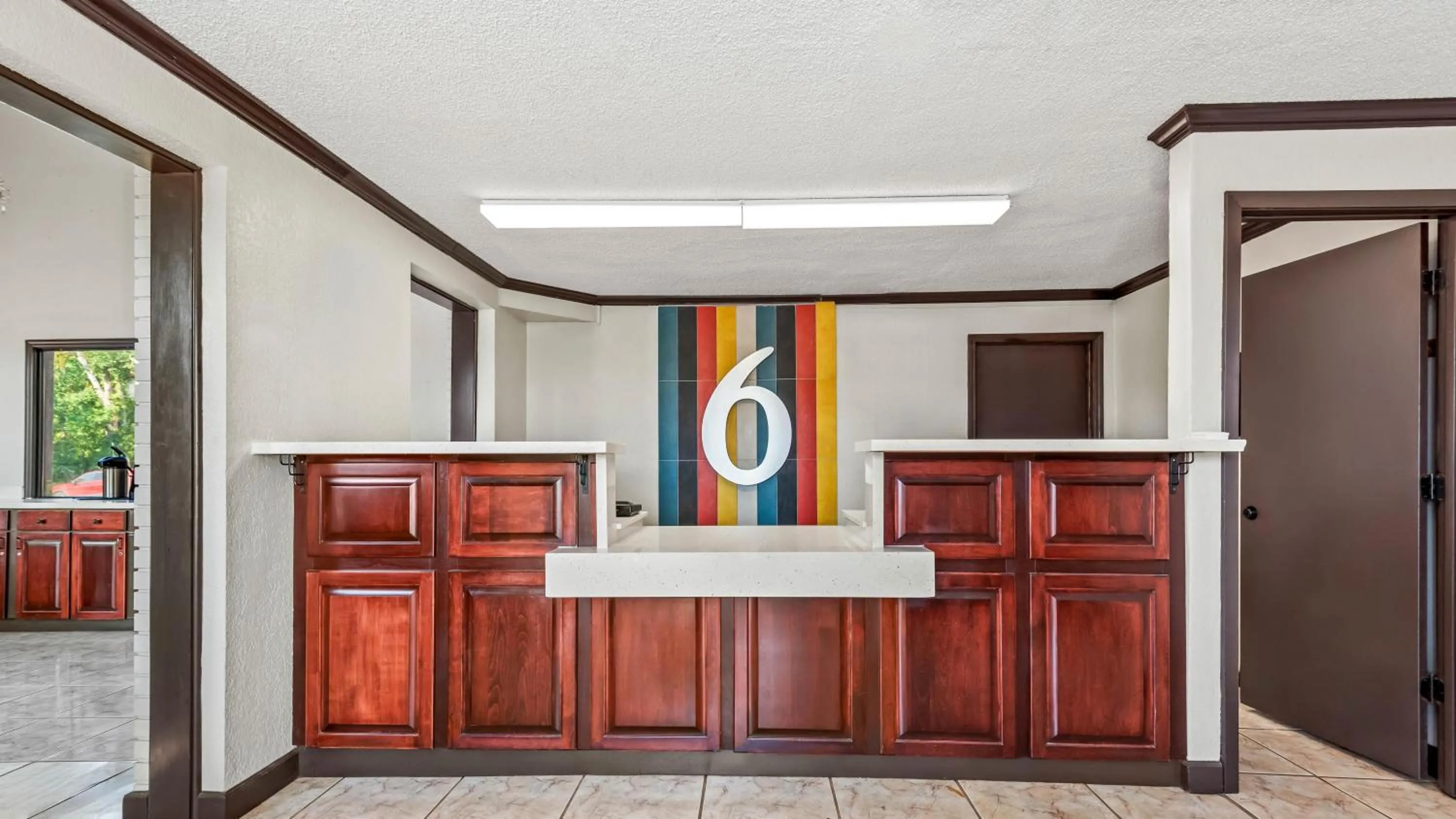Lobby or reception in Motel 6 Hammond, LA – I 12 – I 55