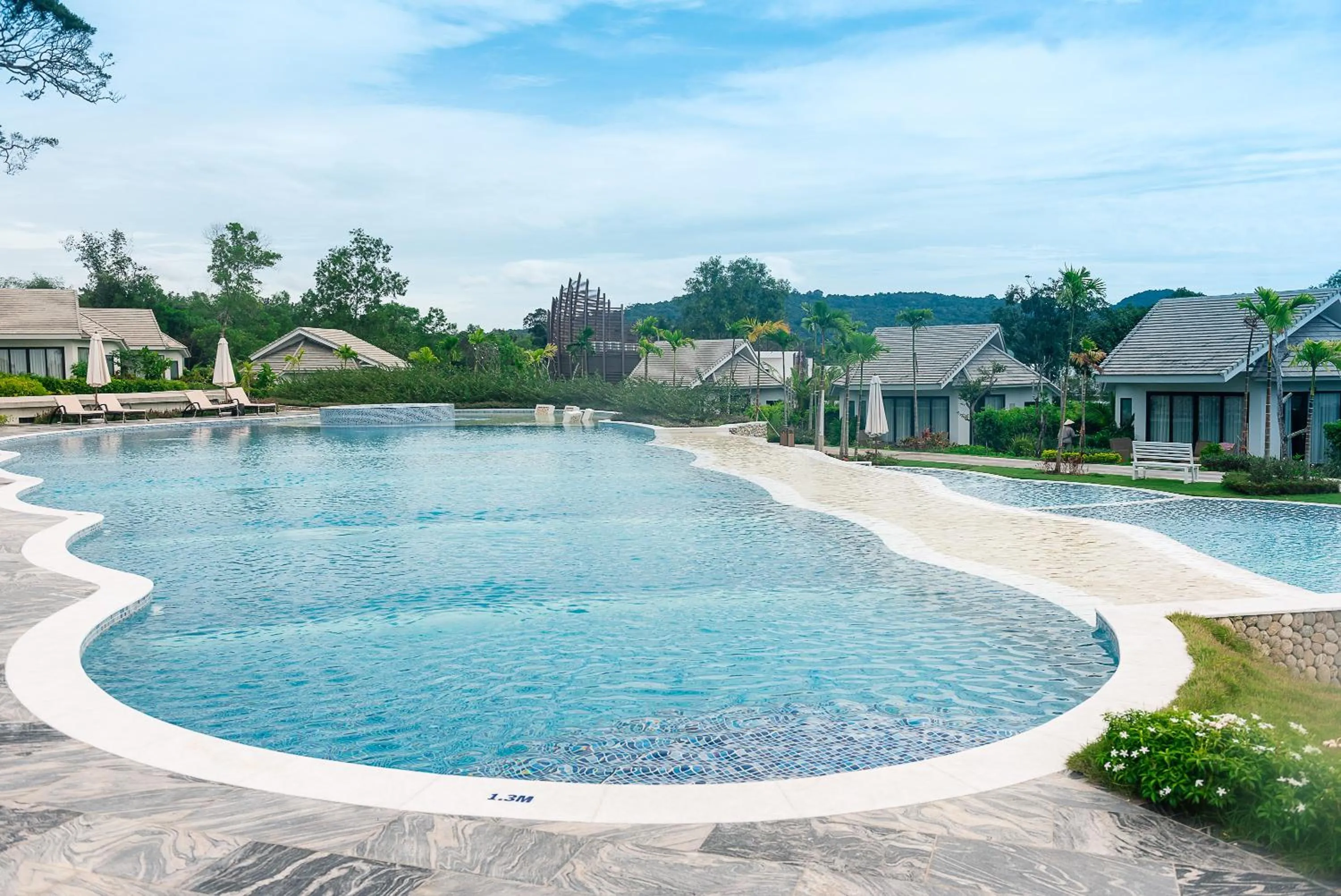 Pool view in The Shells Resort & Spa Phu Quoc