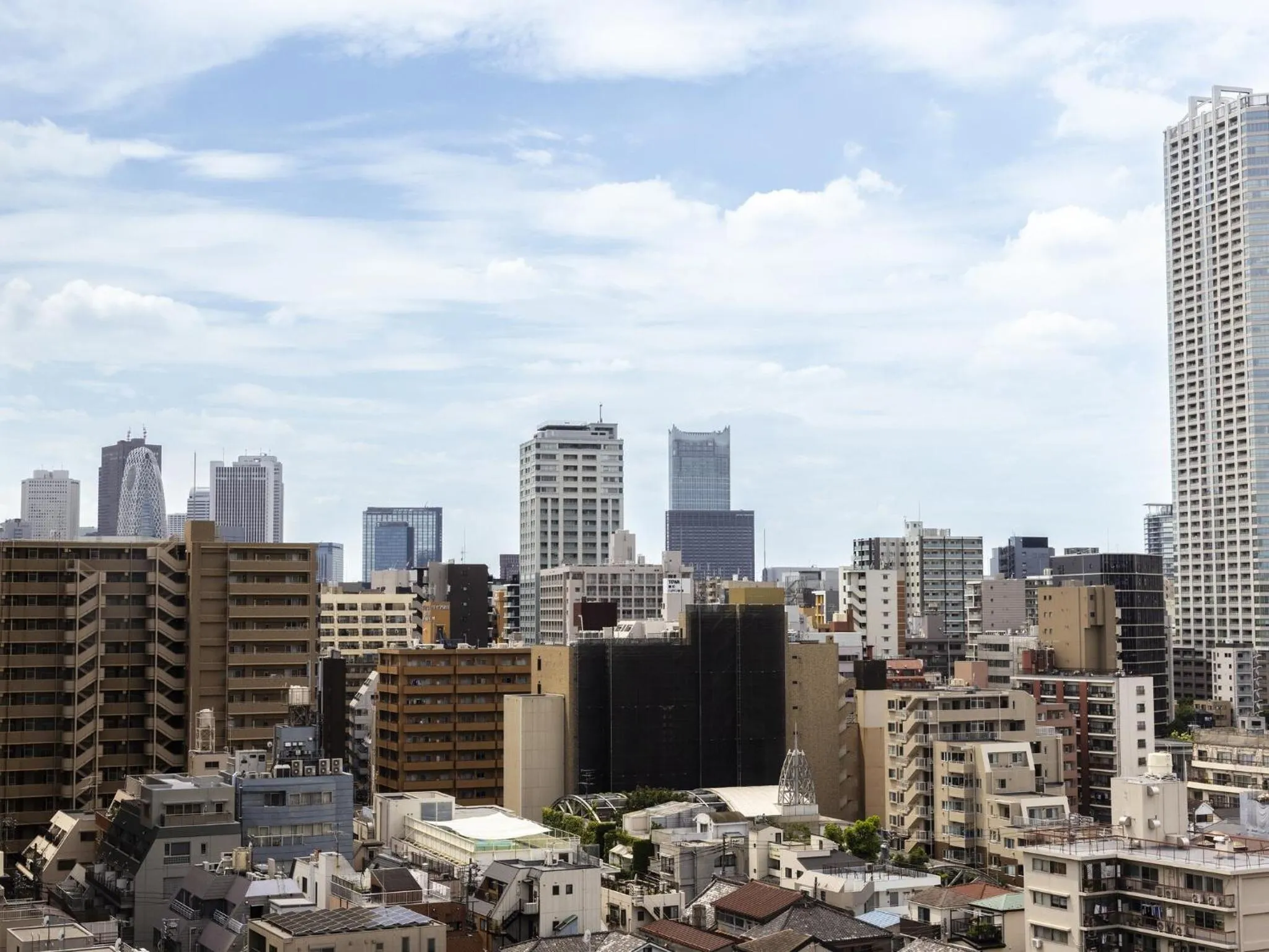 City view in Hotel Wing International Premium Tokyo Yotsuya