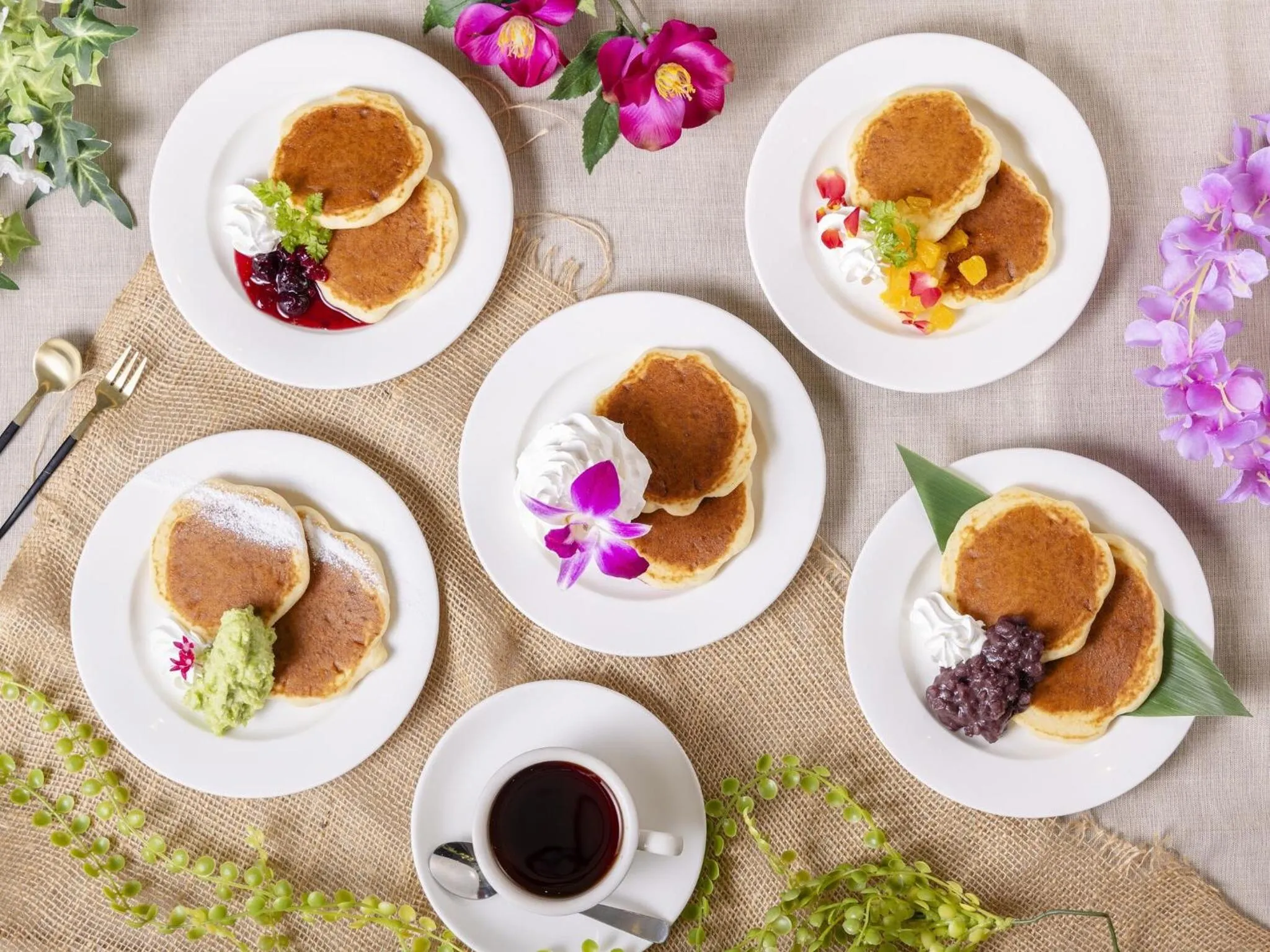 Buffet breakfast in Hotel Wing International Premium Tokyo Yotsuya