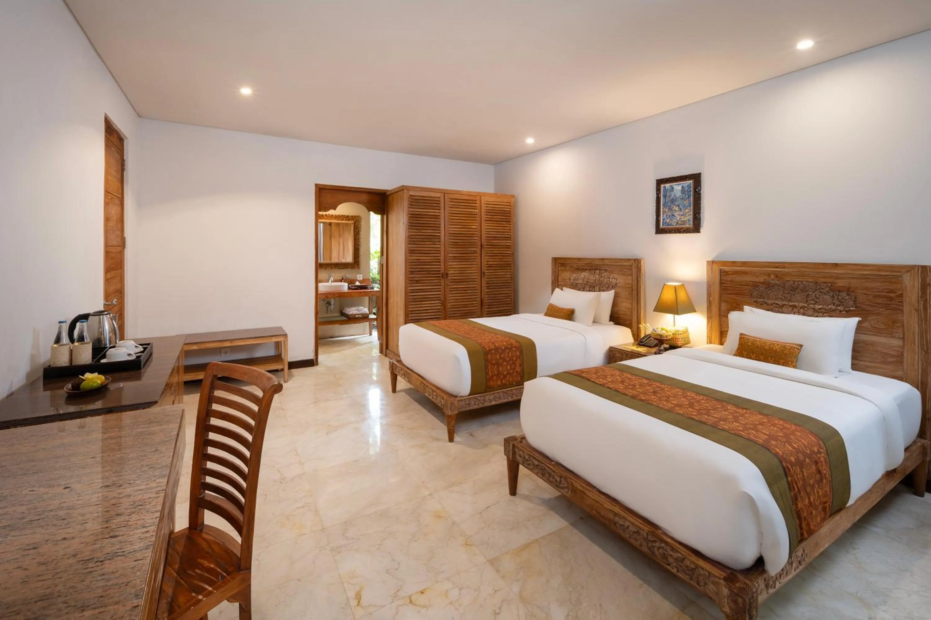 Bed in Adiwana Svarga Loka - A Retreat Resort