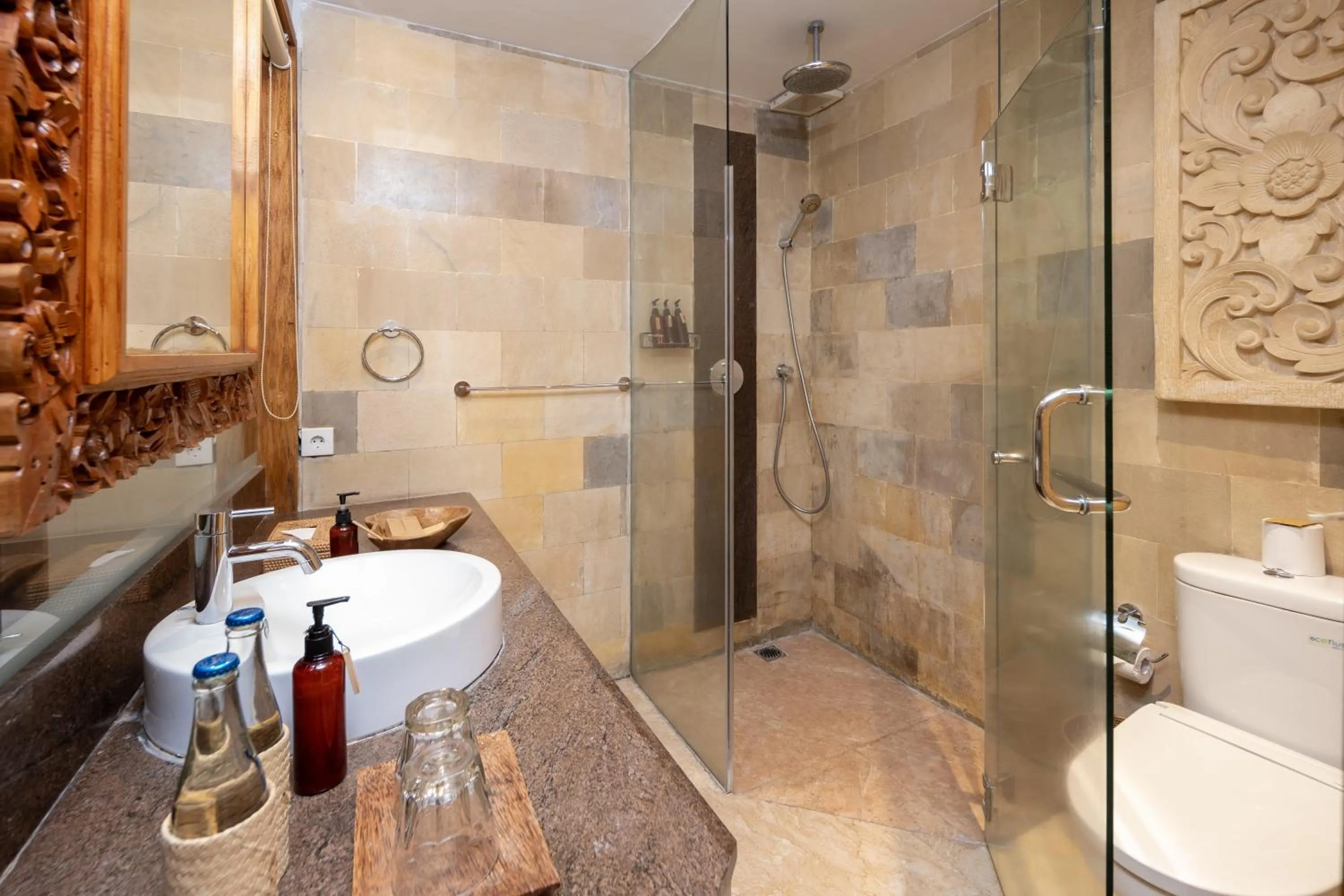 Bathroom in Adiwana Svarga Loka - A Retreat Resort