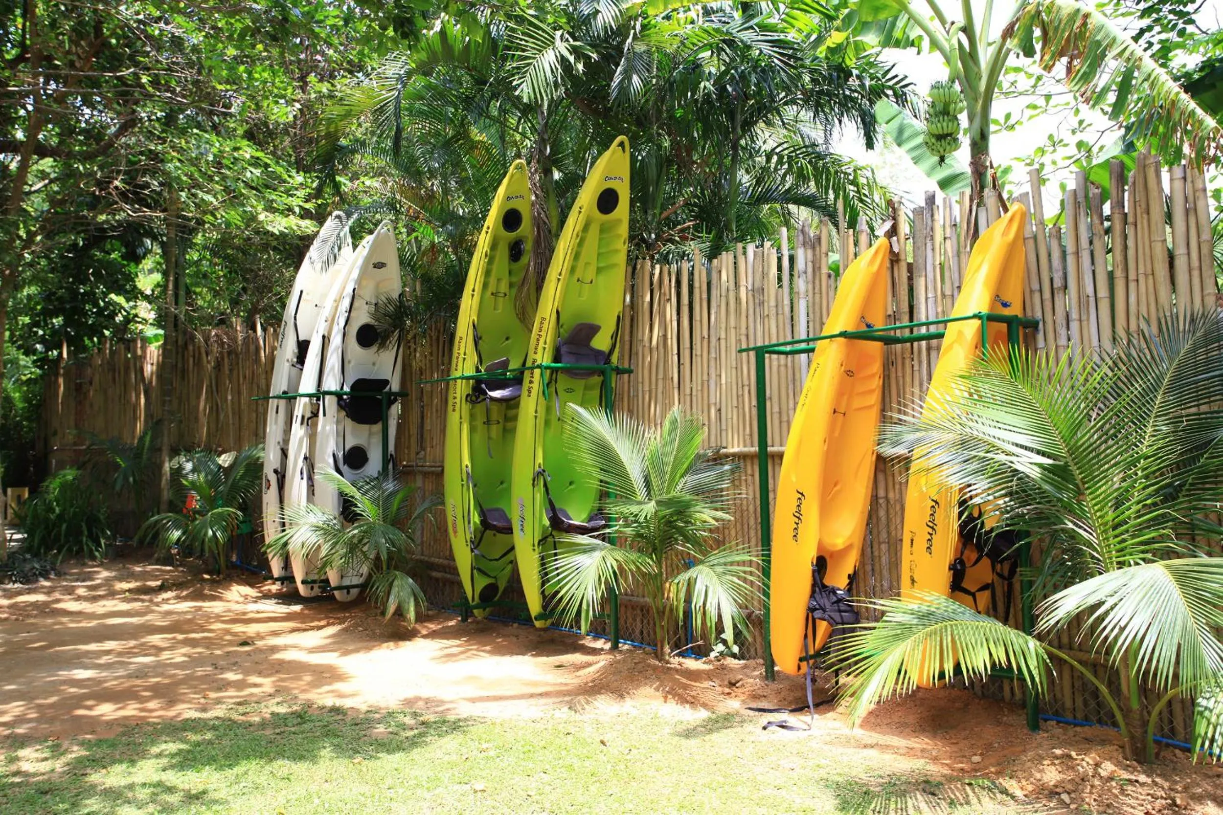 Canoeing in Baan Panwa Resort