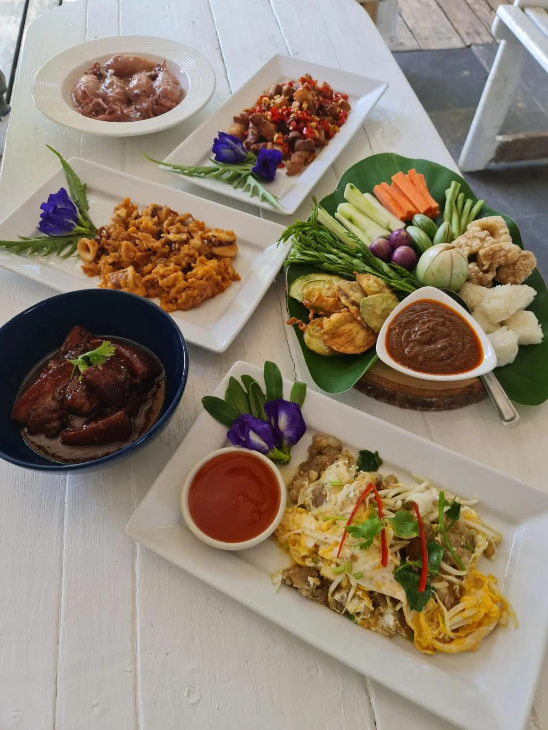 Food close-up in Baan Panwa Resort