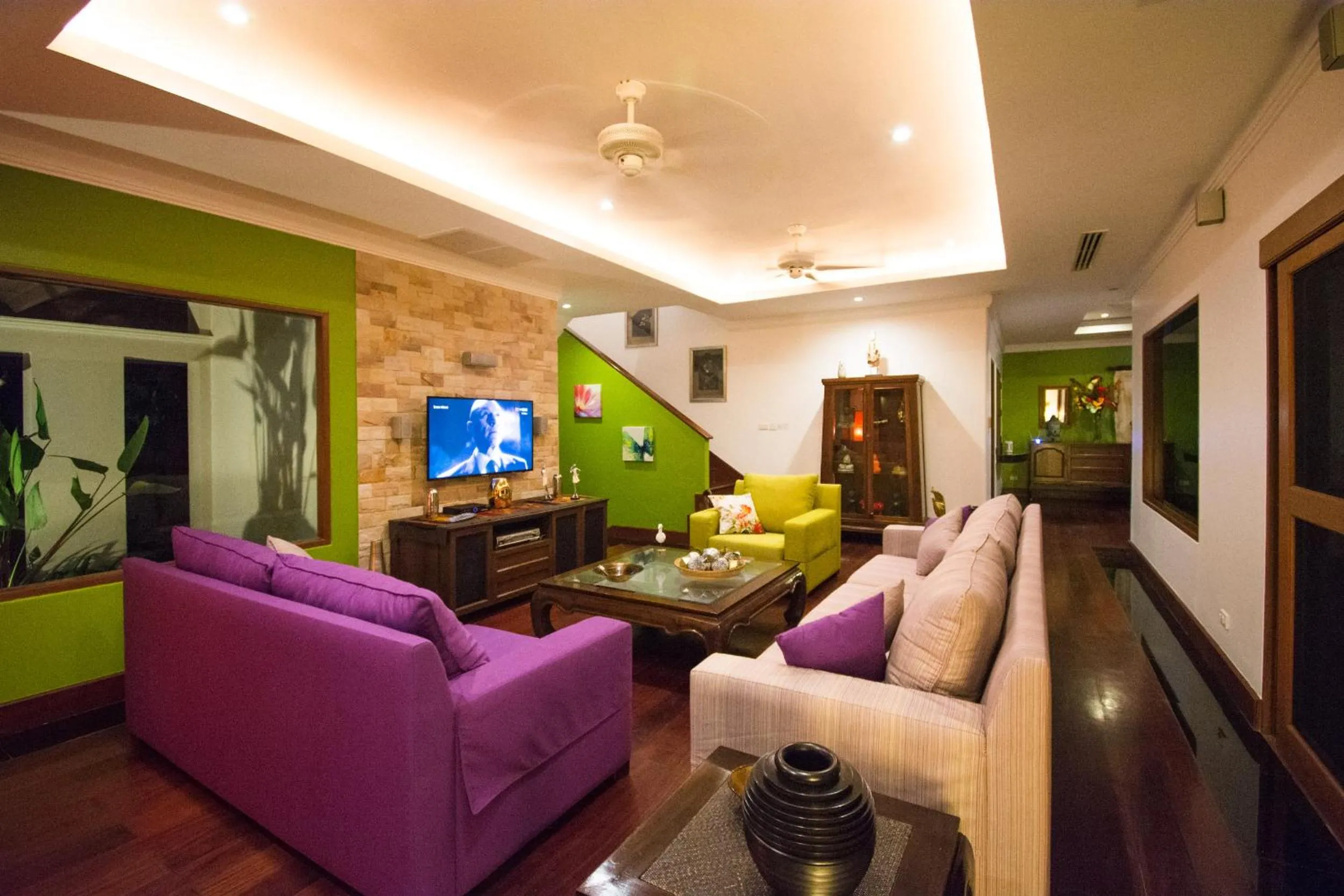 Living room in Villa Oriole