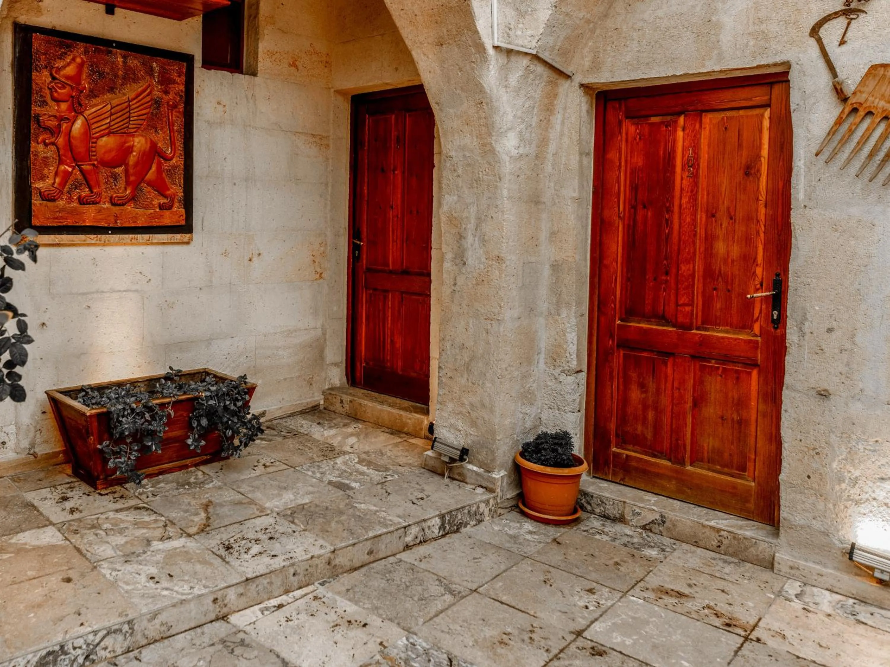 Decorative detail in Hanzade Cappadocia