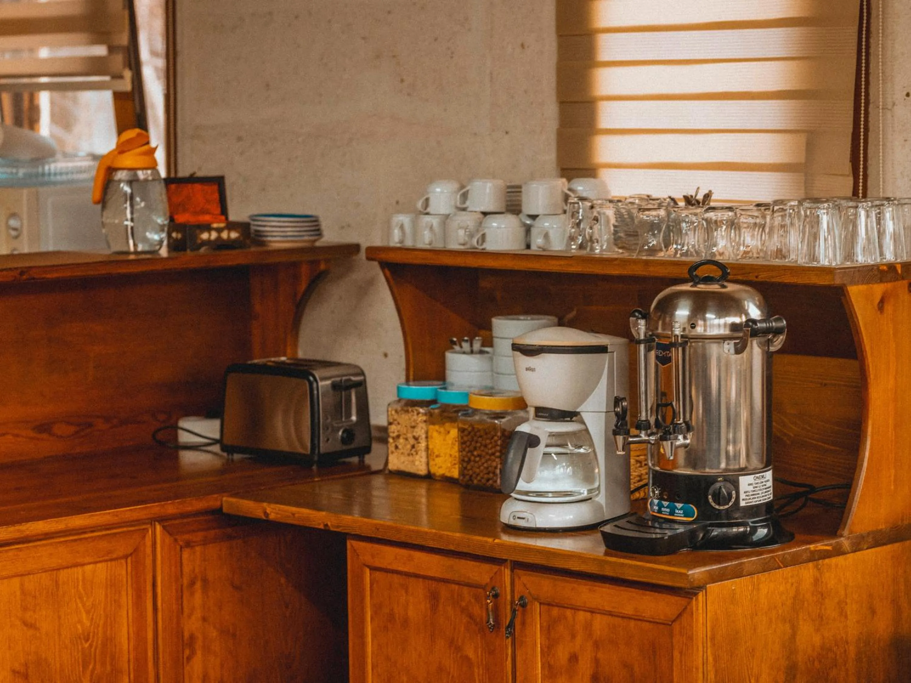 Coffee/tea facilities in Hanzade Cappadocia