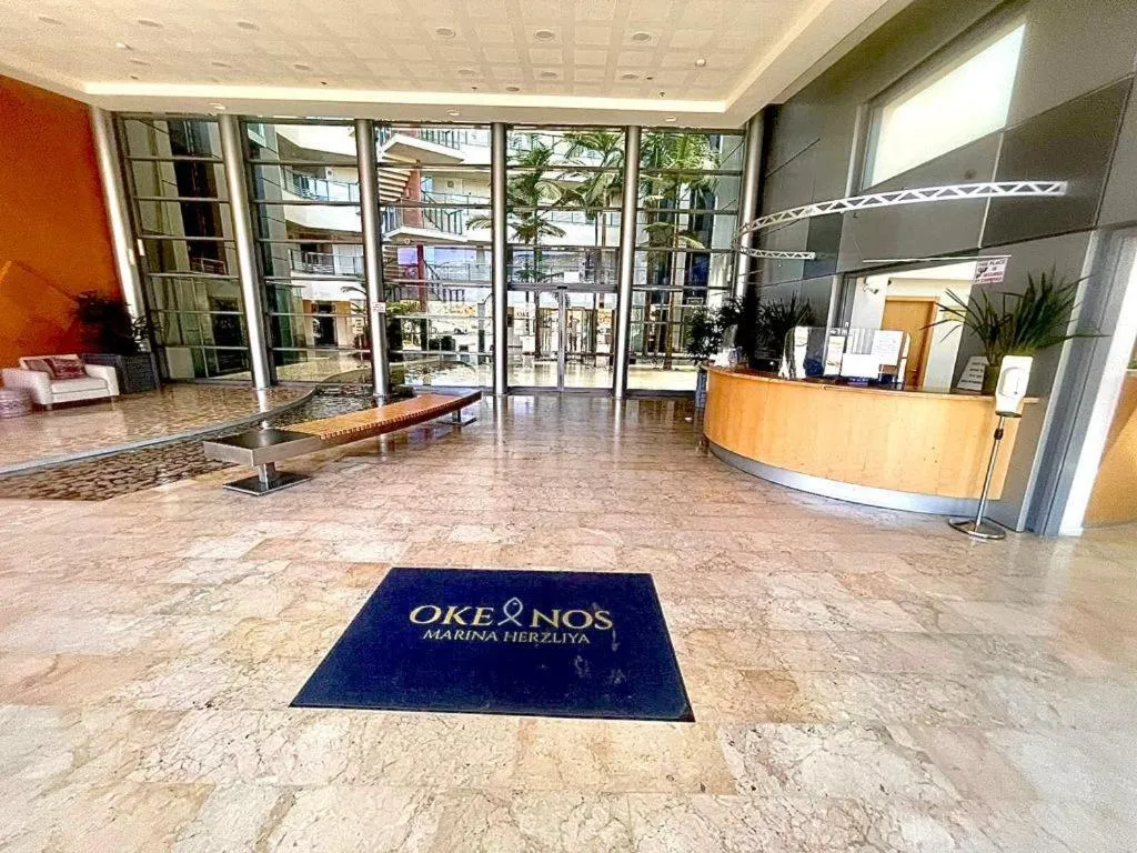 Lobby or reception in Okeanos Bmarina