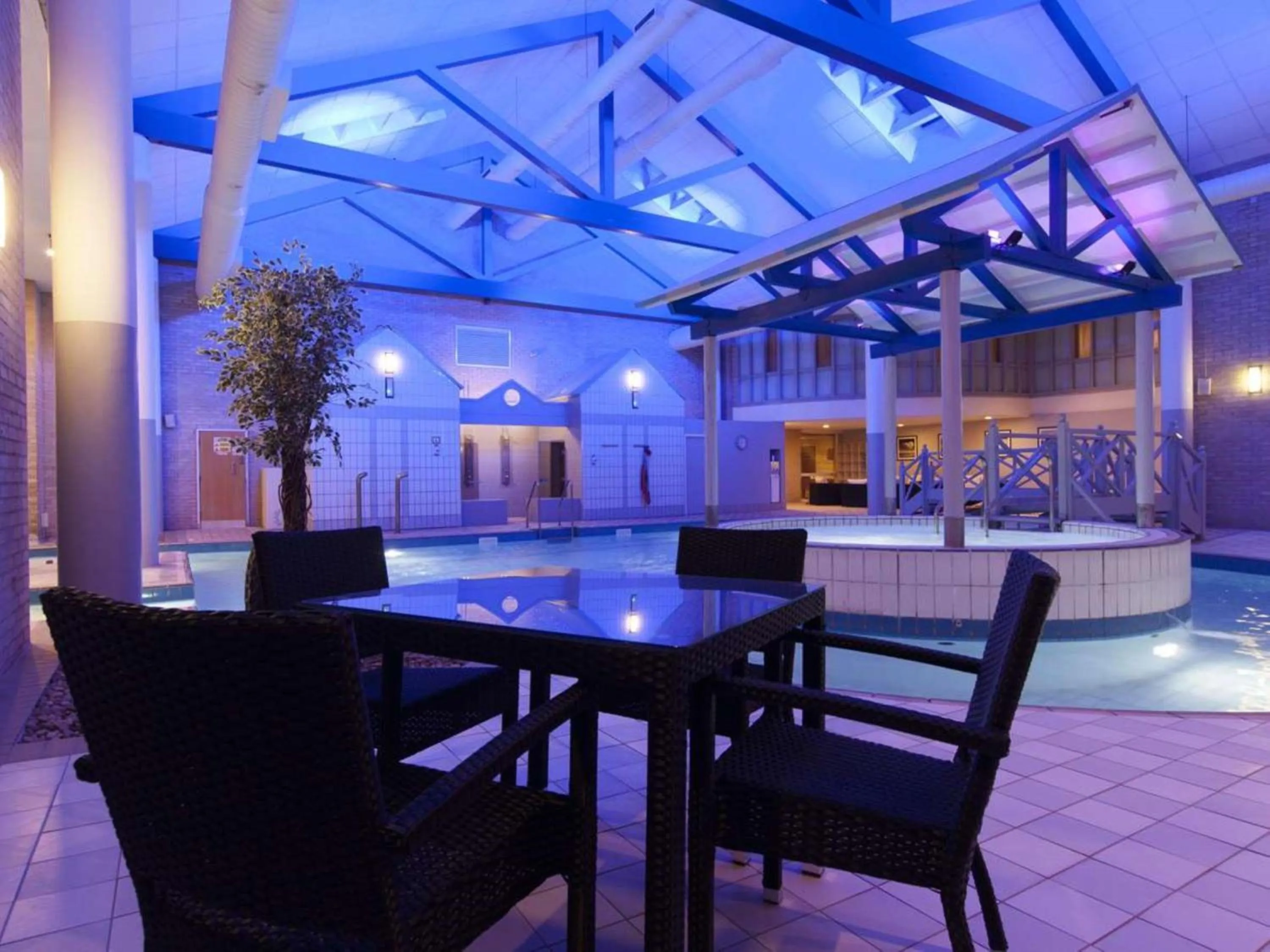 Pool view in Gloucester Robinswood Hotel, BW Signature Collection