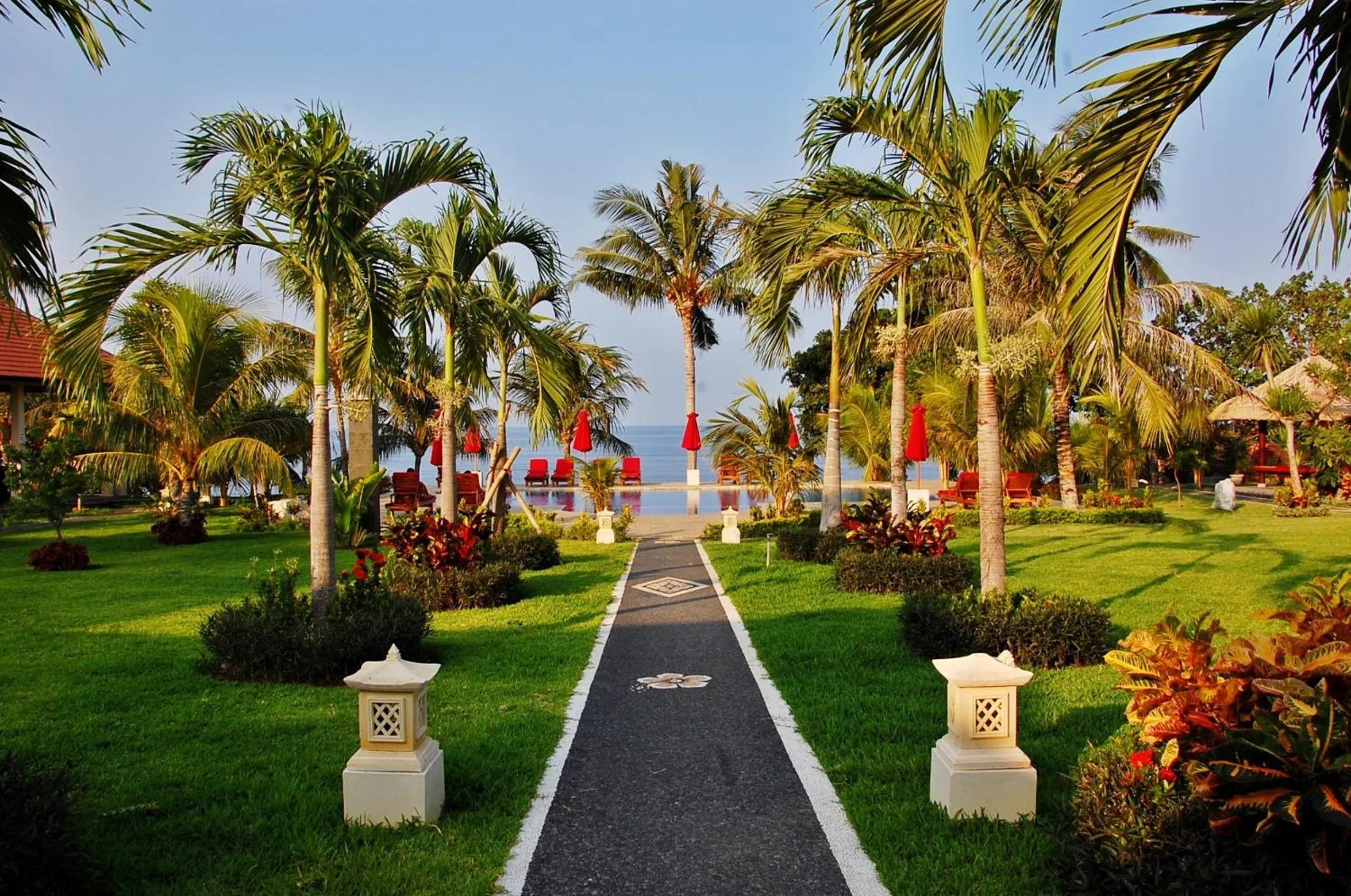 Facade/entrance in Bali Dive Resort and Spa