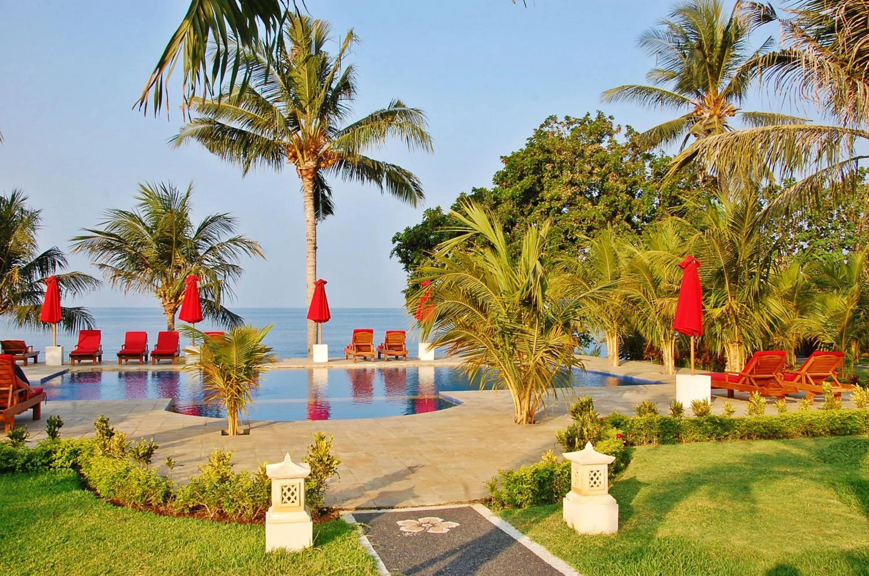 Swimming pool in Bali Dive Resort and Spa