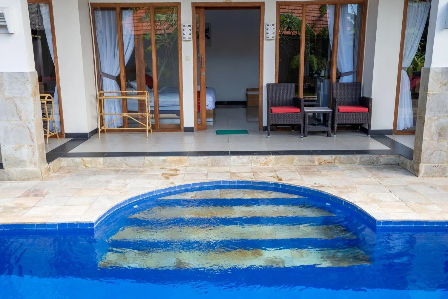 Pool view in Bali Dive Resort and Spa