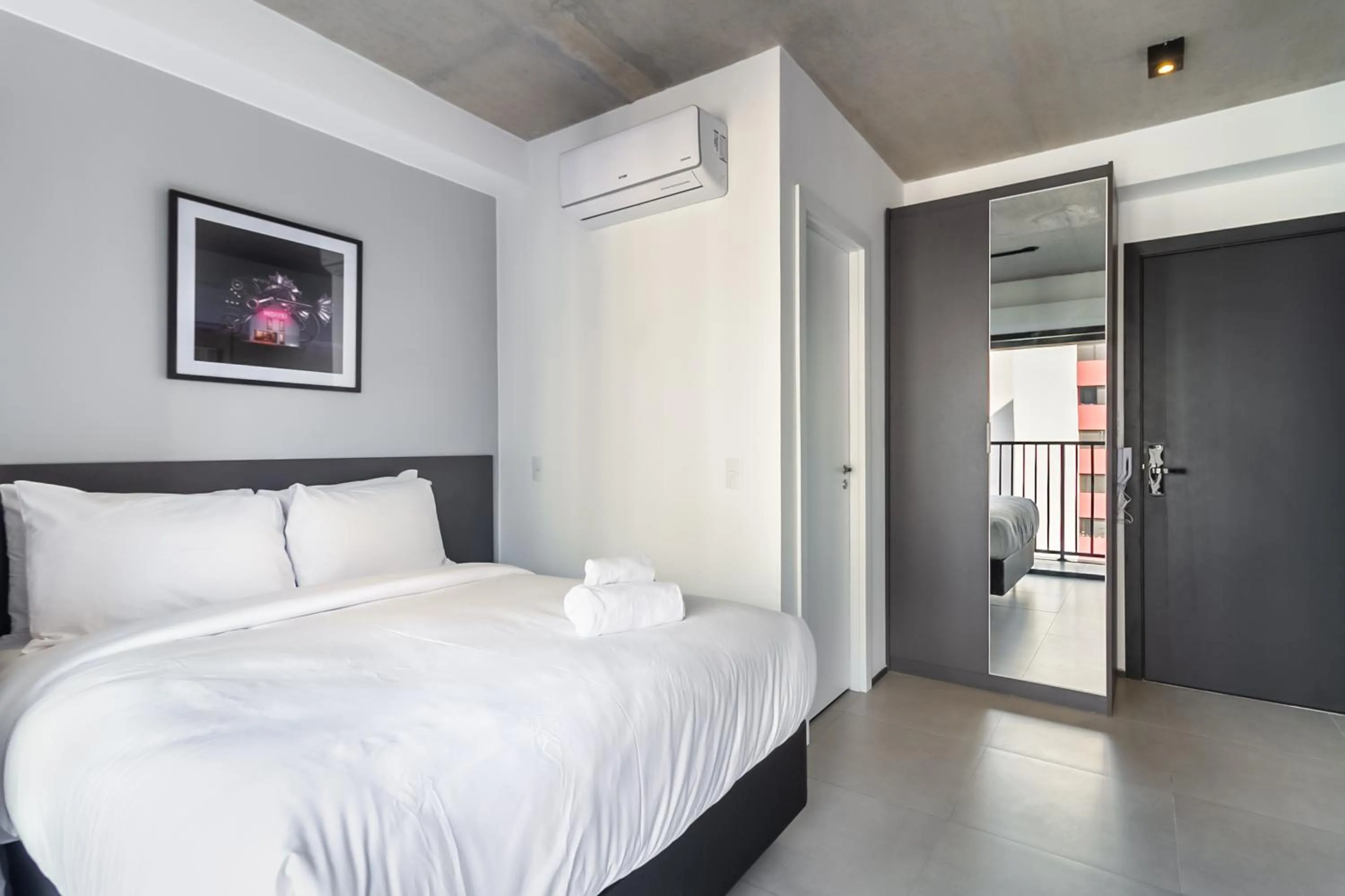 Photo of the whole room, Bed in 360 VN Ueno by Housi