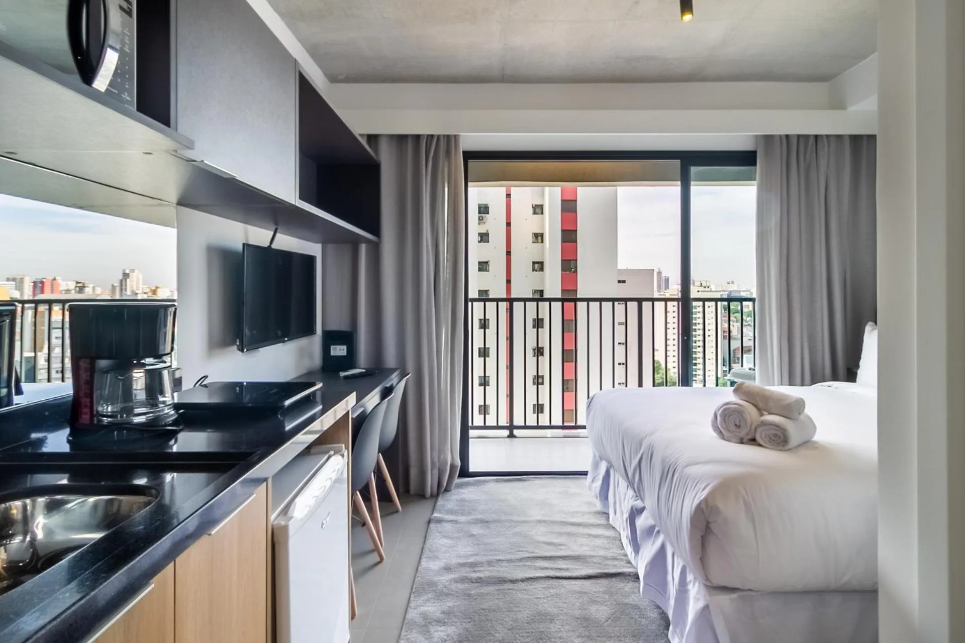 Photo of the whole room, Bed in 360 VN Ueno by Housi