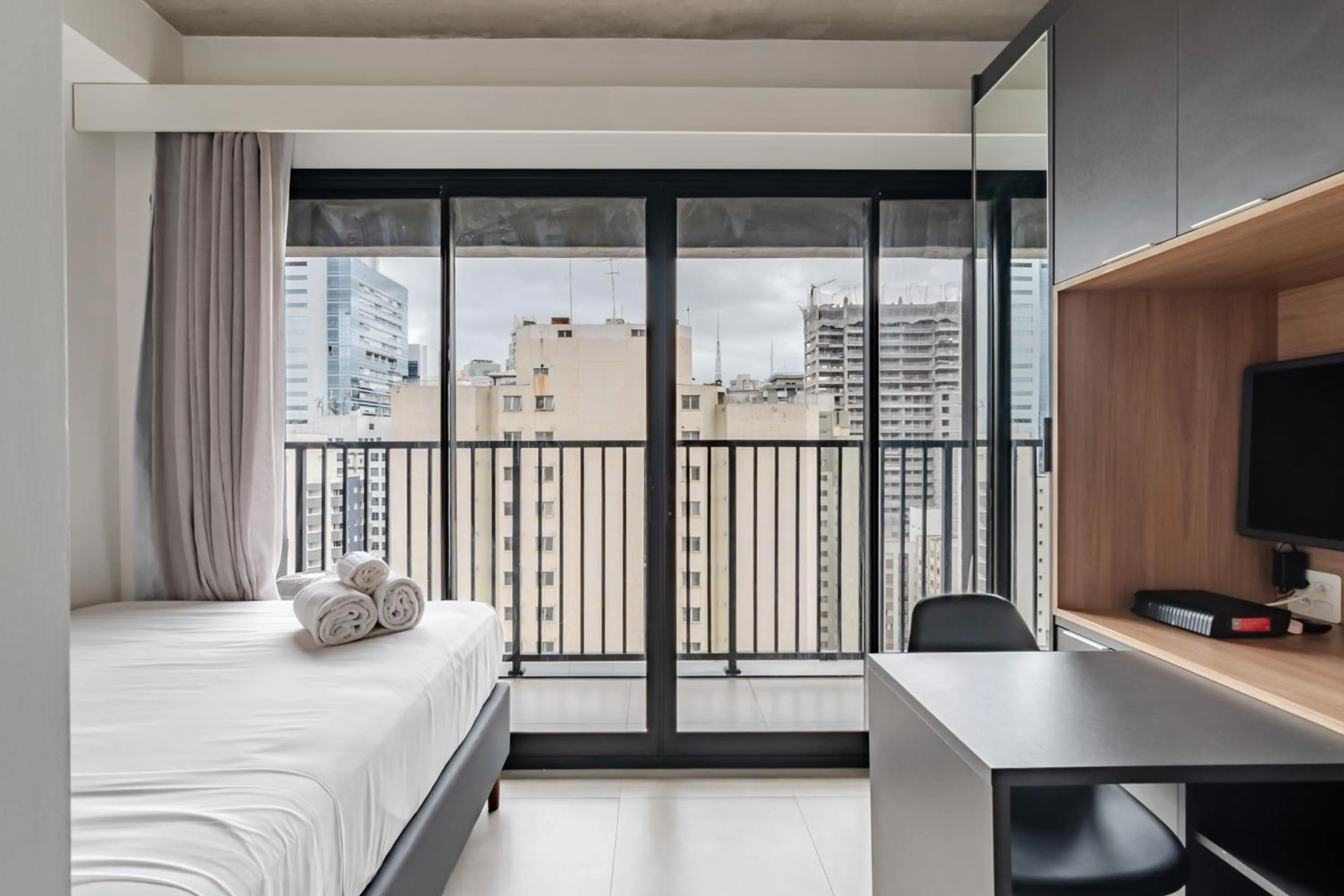 Photo of the whole room, Bed in 360 VN Ueno by Housi