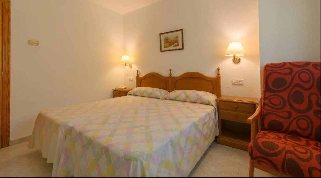 Bed in Hotel La Glorieta