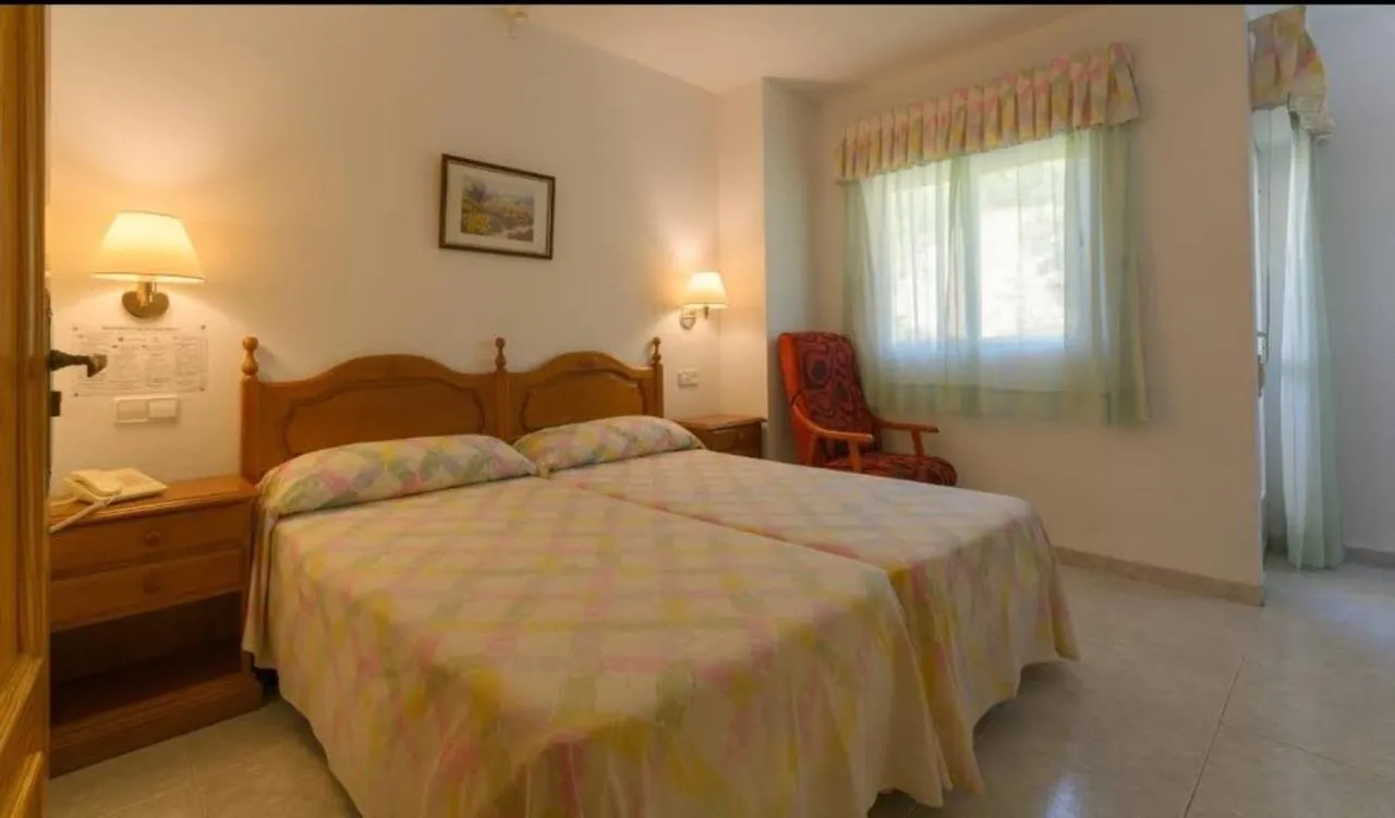 Bed in Hotel La Glorieta