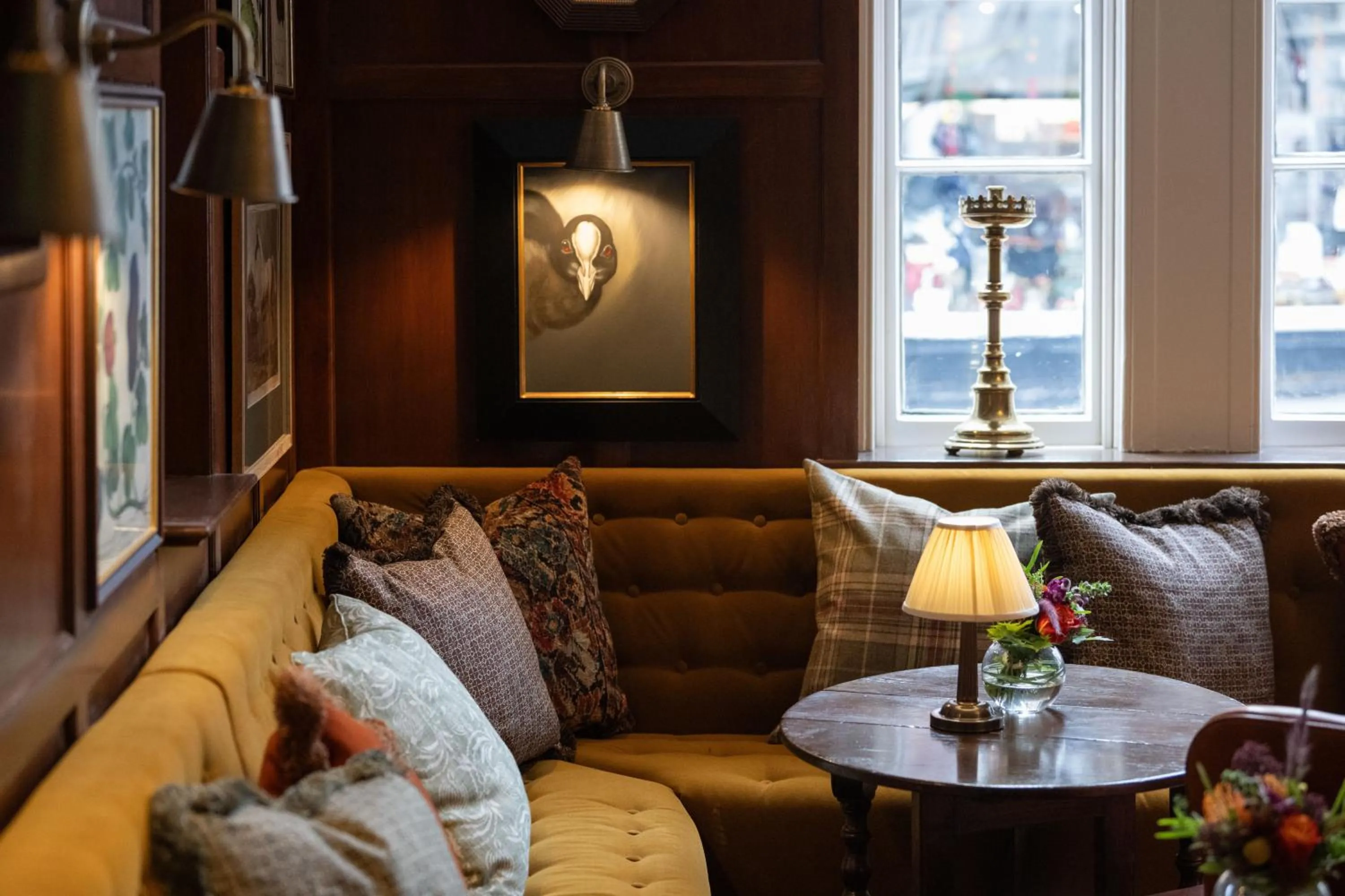 Lounge or bar in The White Hart Hotel Lincoln