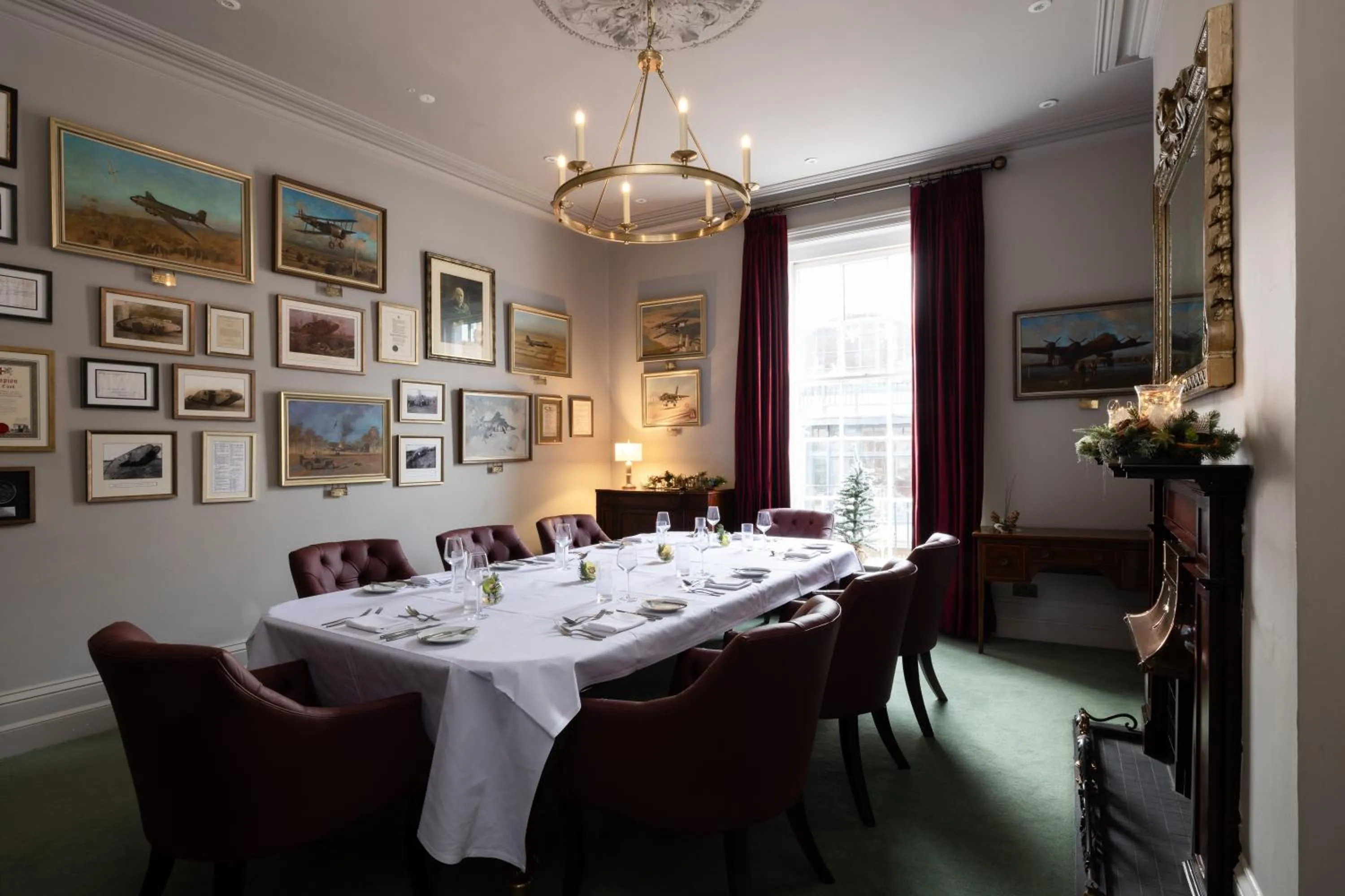 Meeting/conference room in The White Hart Hotel Lincoln