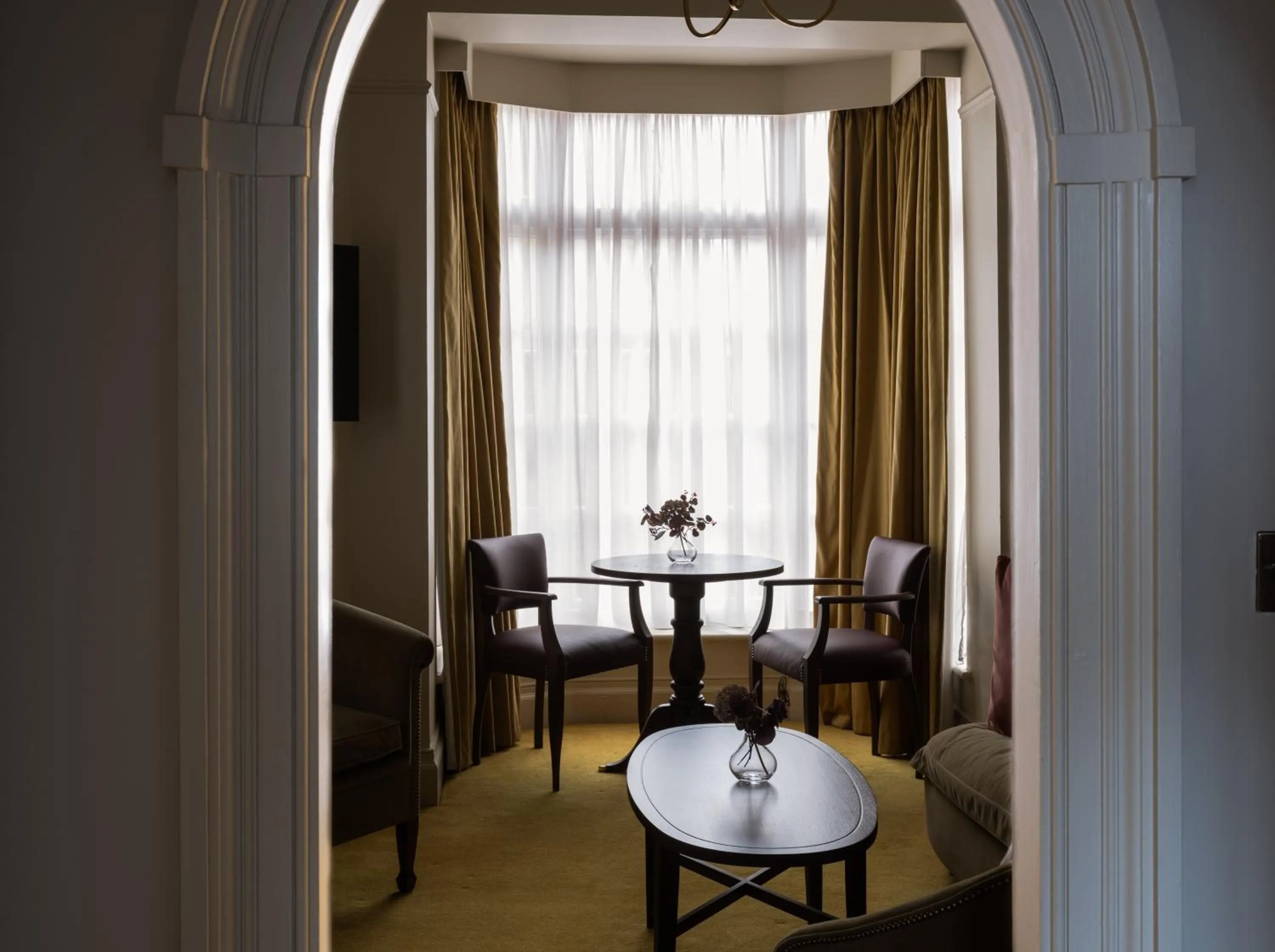 Living room in The White Hart Hotel Lincoln