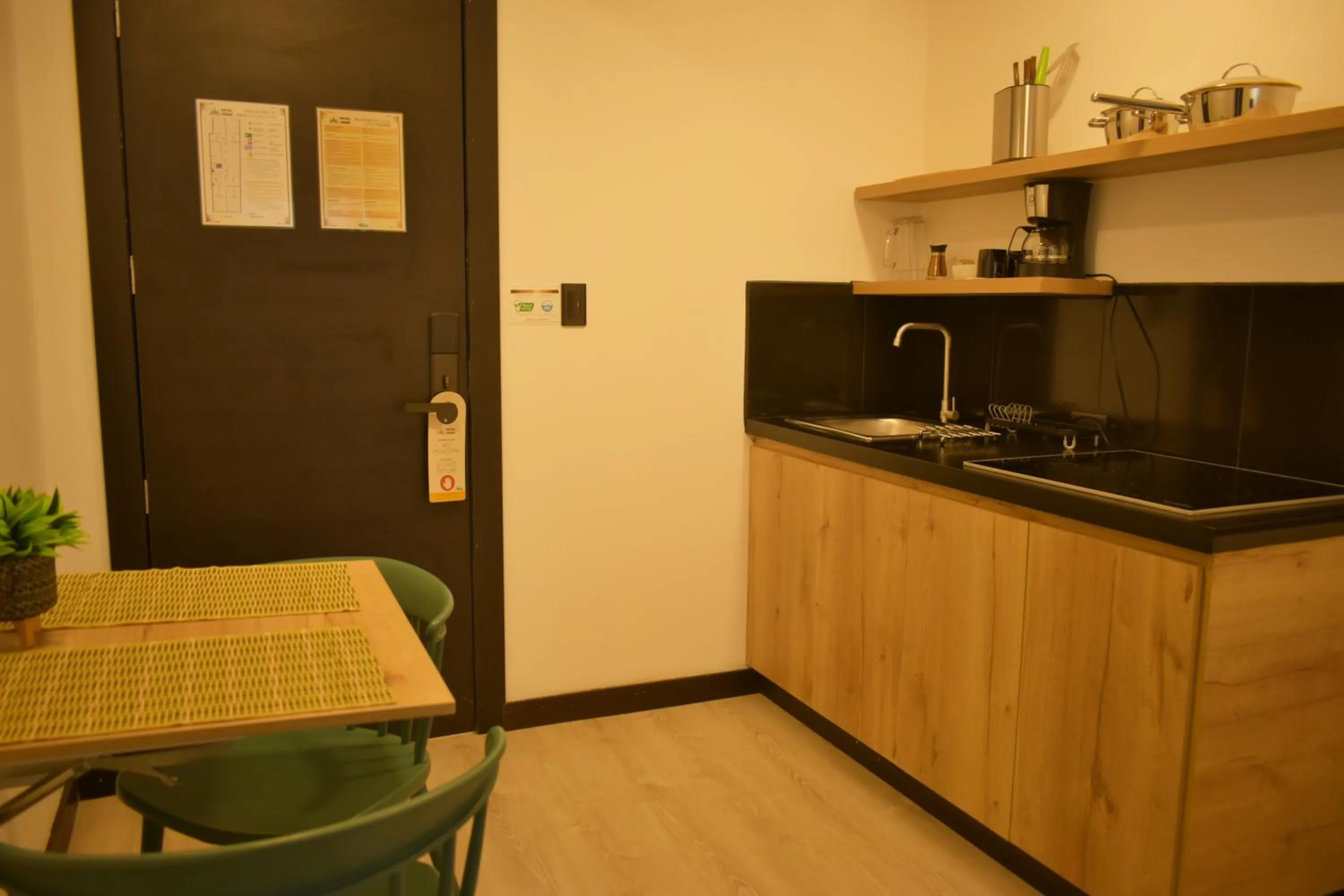 Kitchen or kitchenette in Hotel Vaway