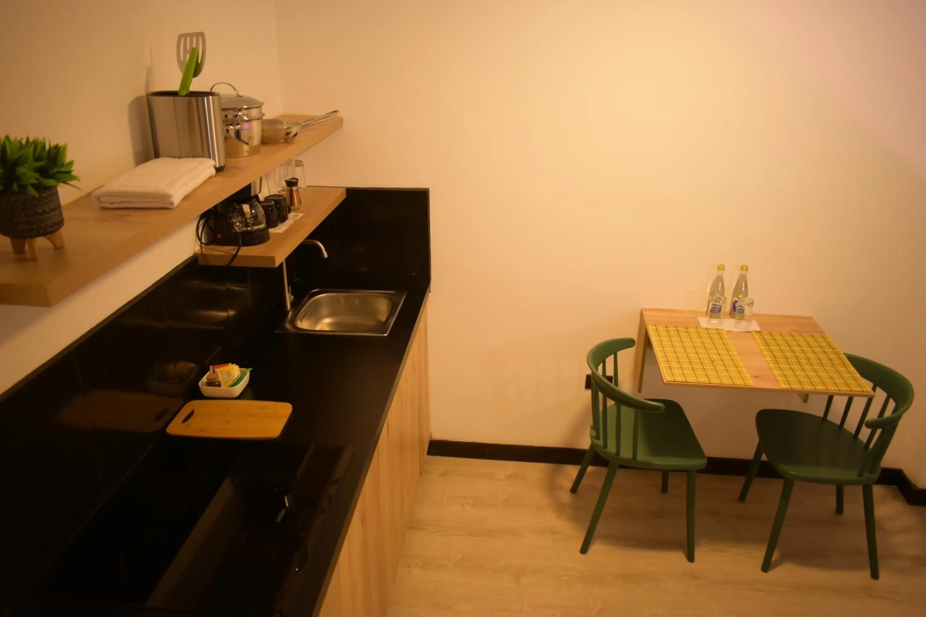 Kitchen or kitchenette in Hotel Vaway