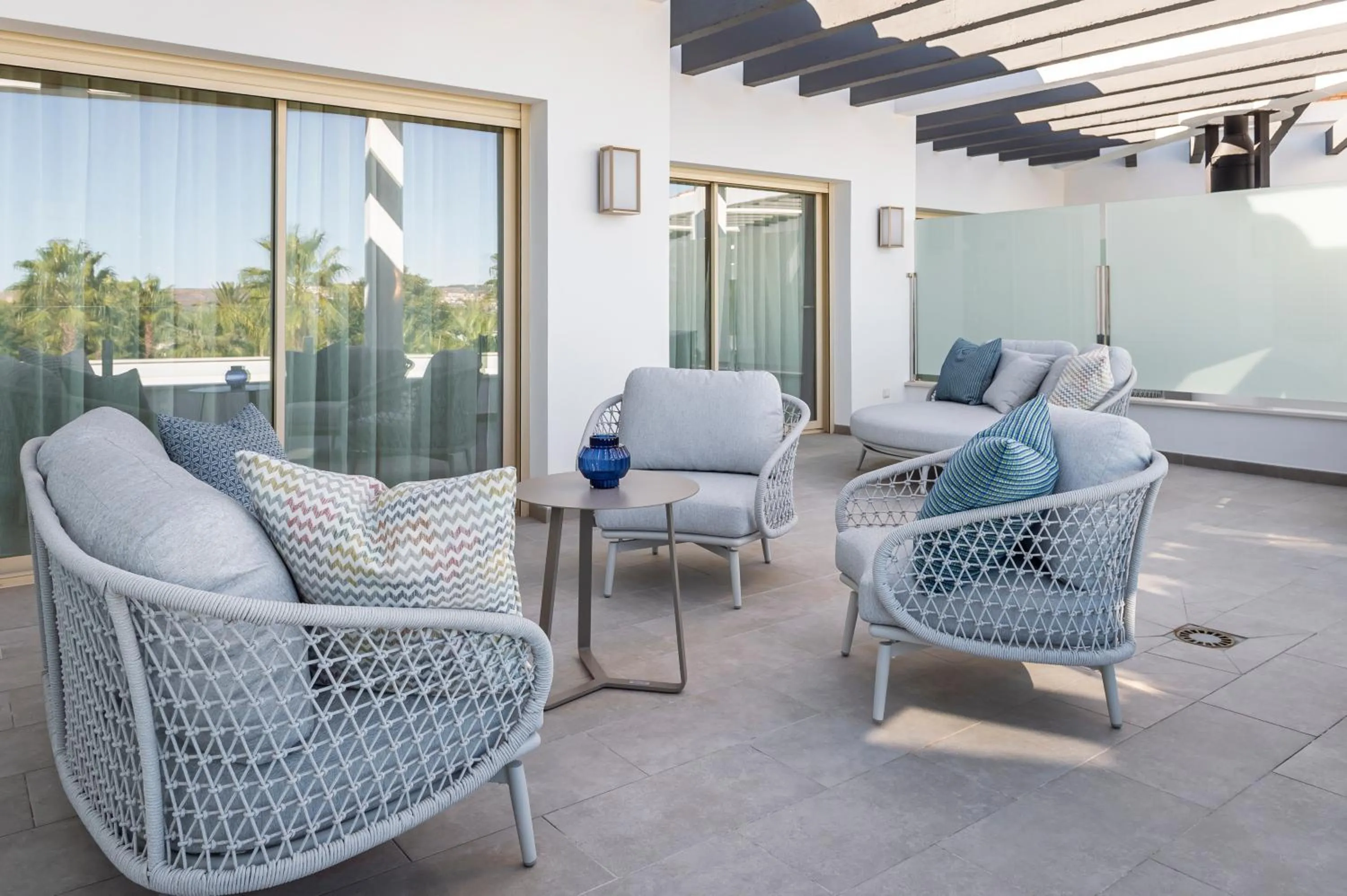 Balcony/Terrace in Dionis Boutique Hotel & Spa