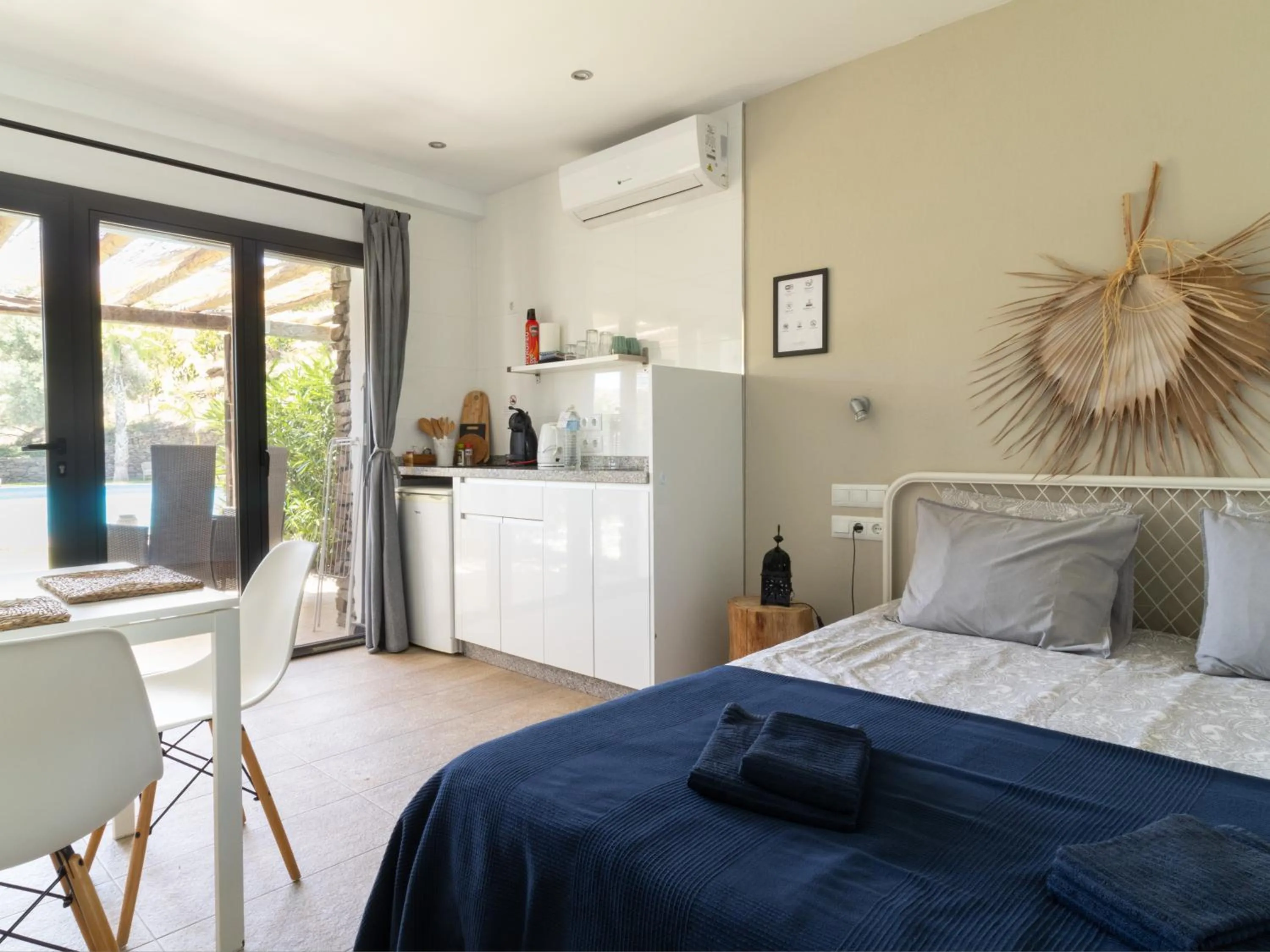 Coffee/tea facilities, Bed in La Casa del Burro