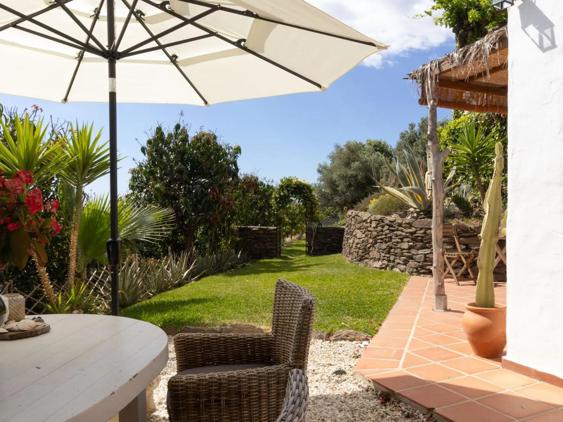 Garden in La Casa del Burro