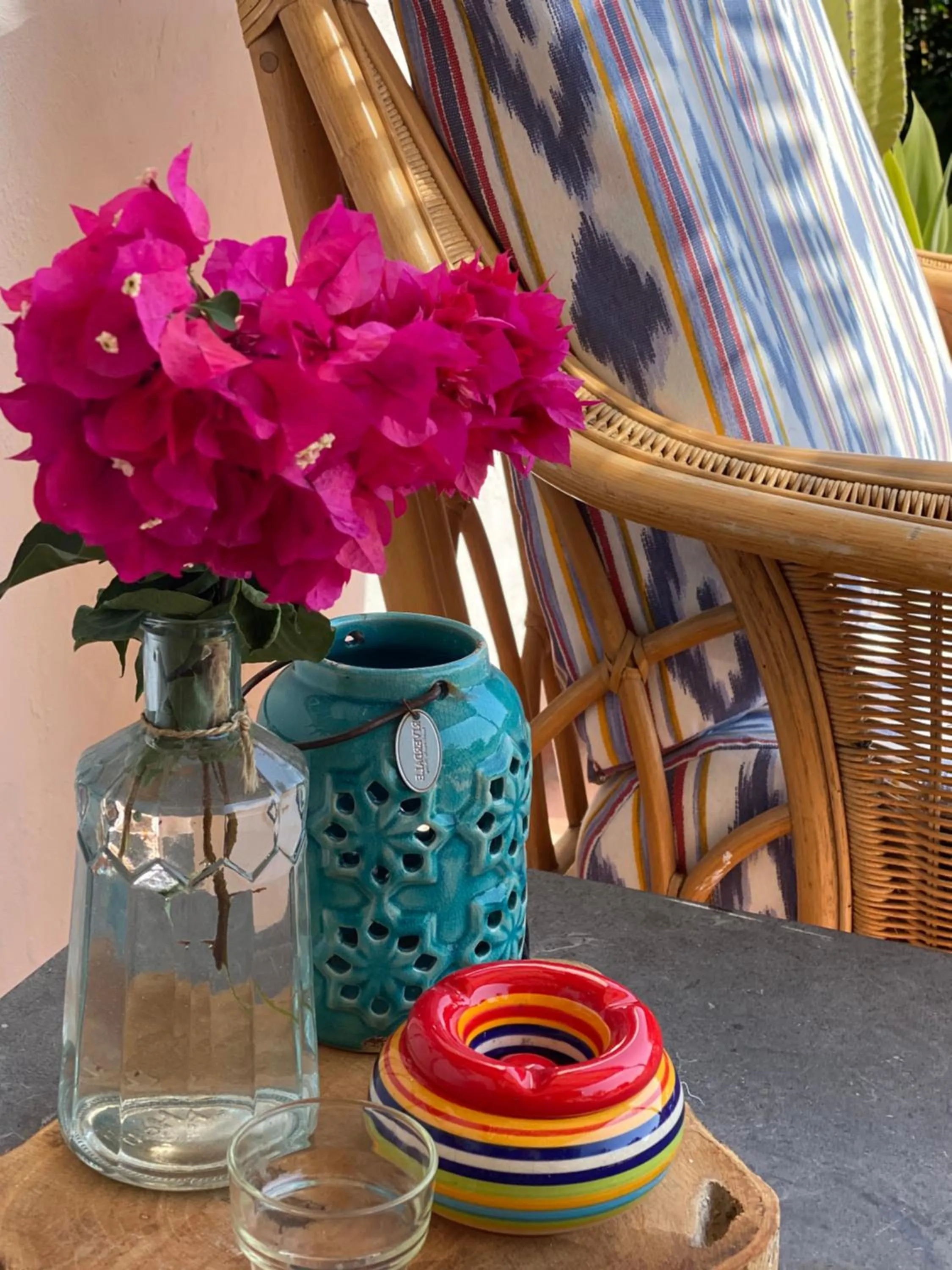 Decorative detail in La Casa del Burro