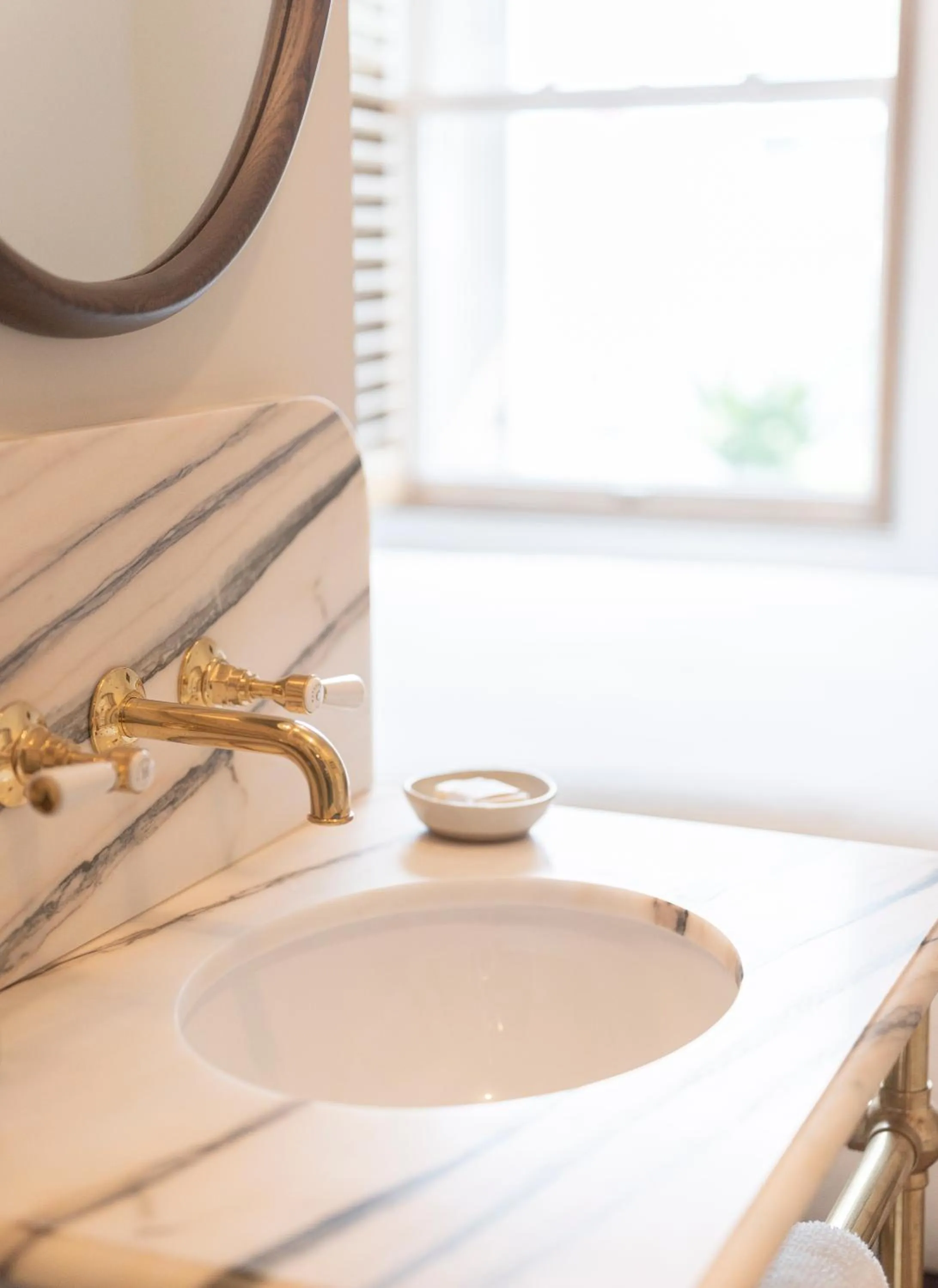 Bathroom in Gjelina Hotel