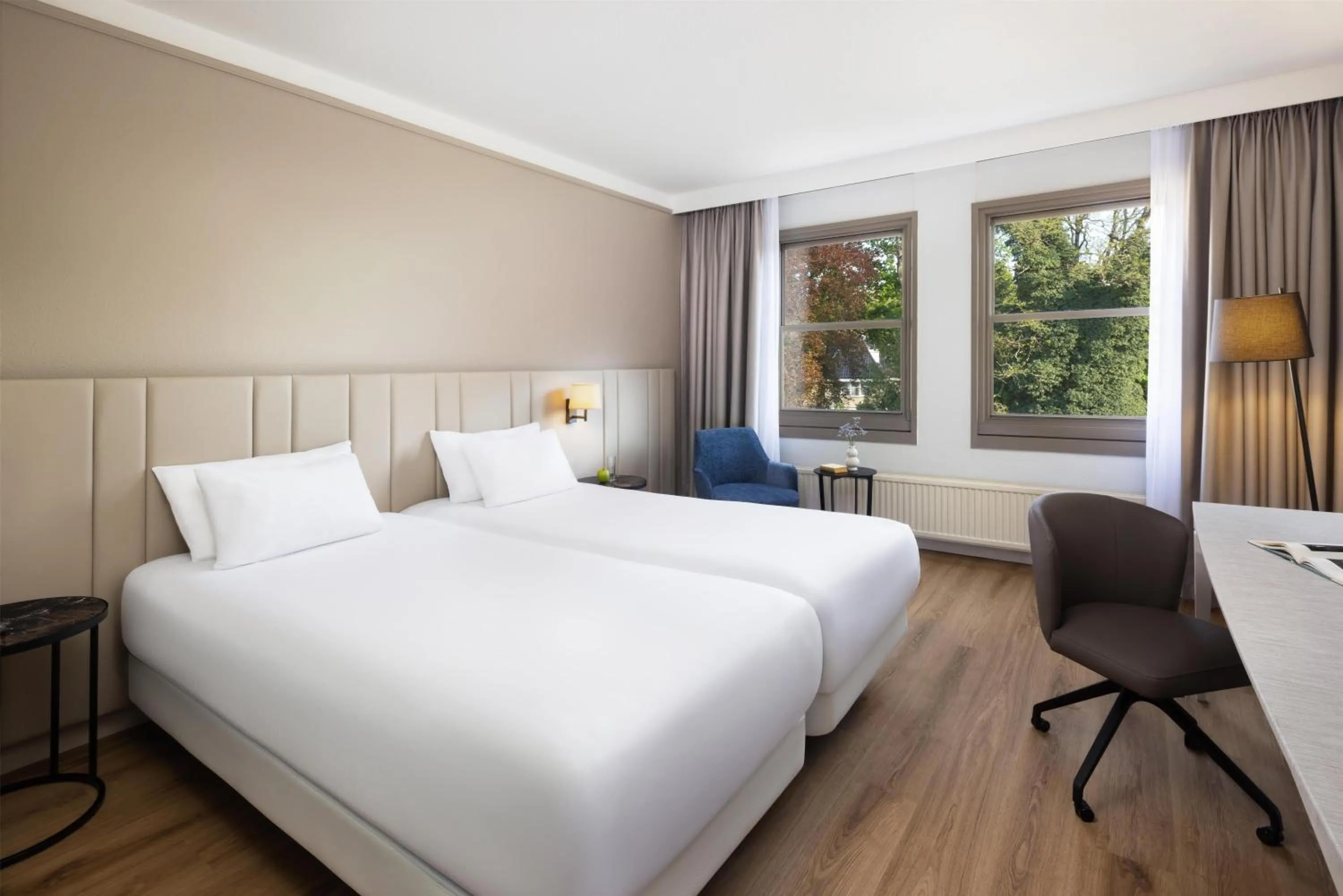 Bedroom, Bed in NH Bussum Jan Tabak