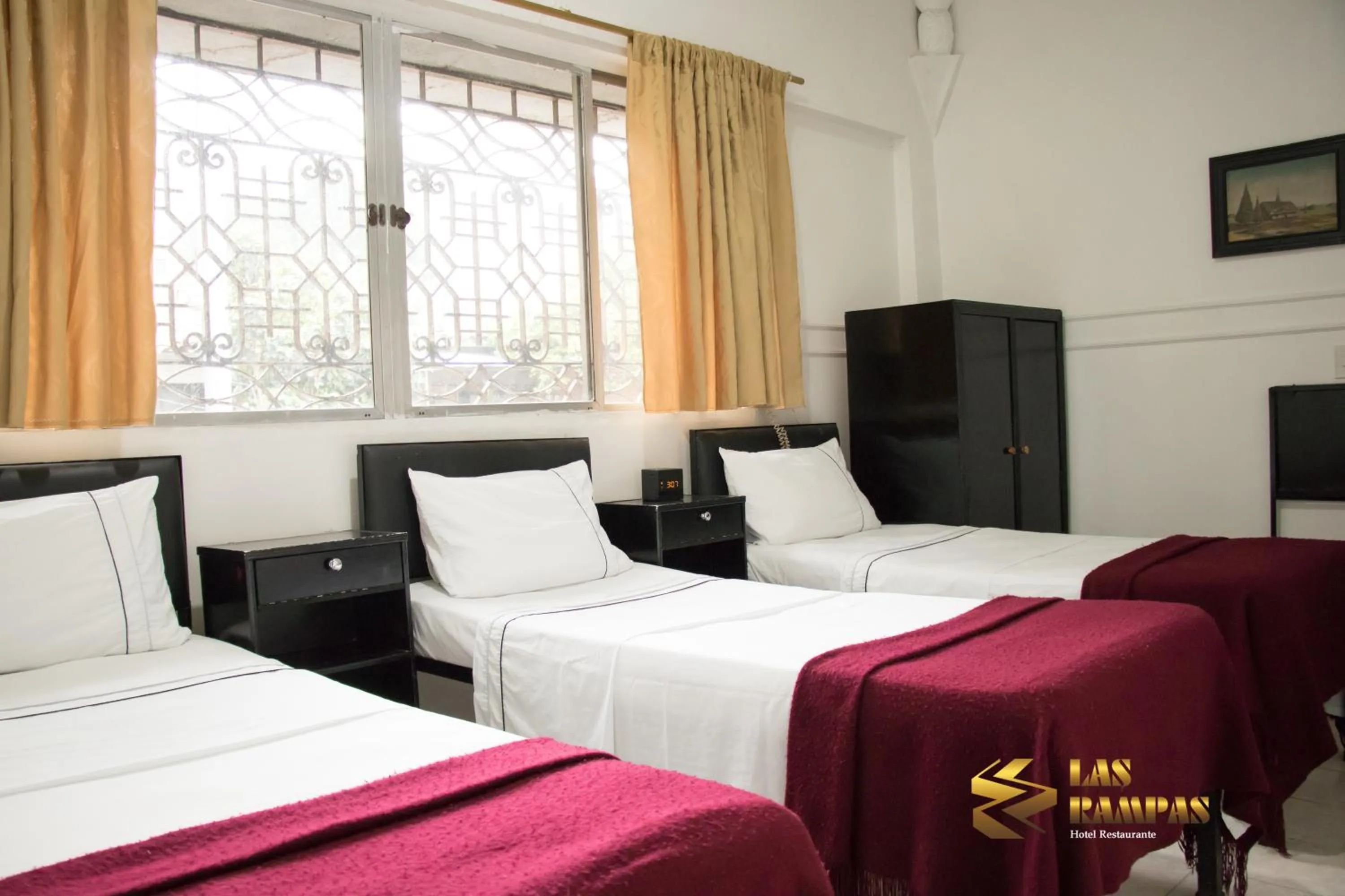 Bed in Hotel Las Rampas