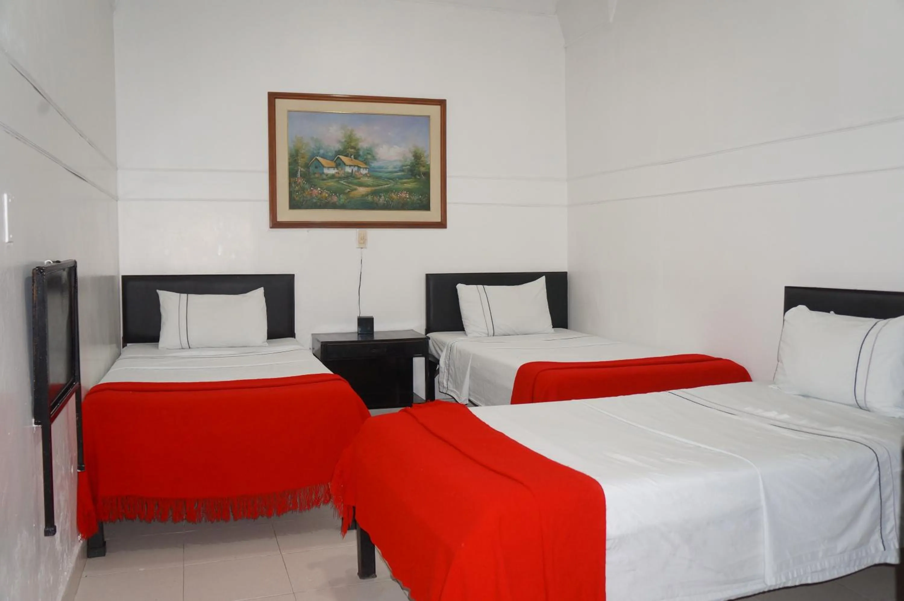 Bed in Hotel Las Rampas