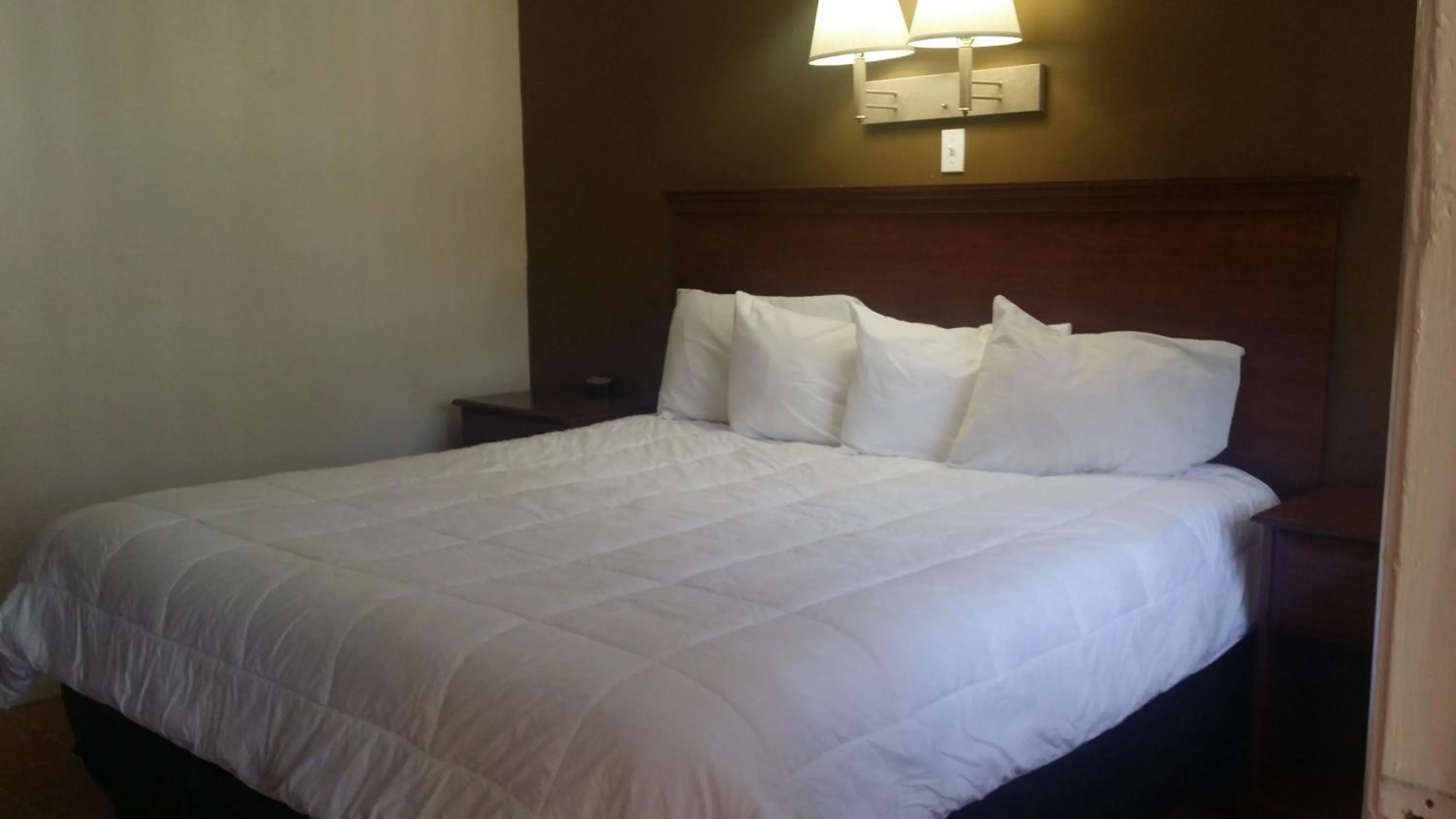 Bed in Palm Breeze Hotel