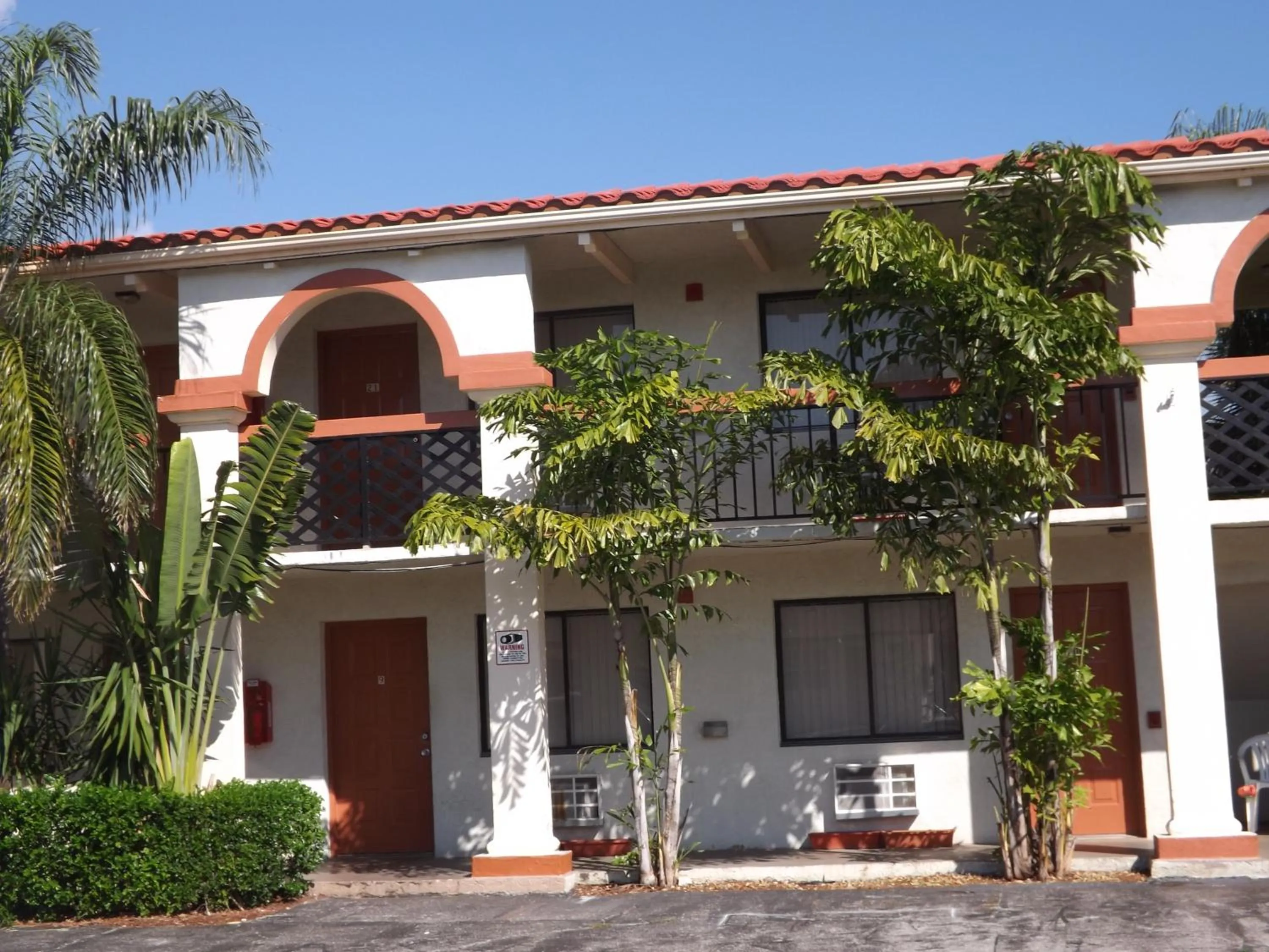 Property building in Palm Breeze Hotel
