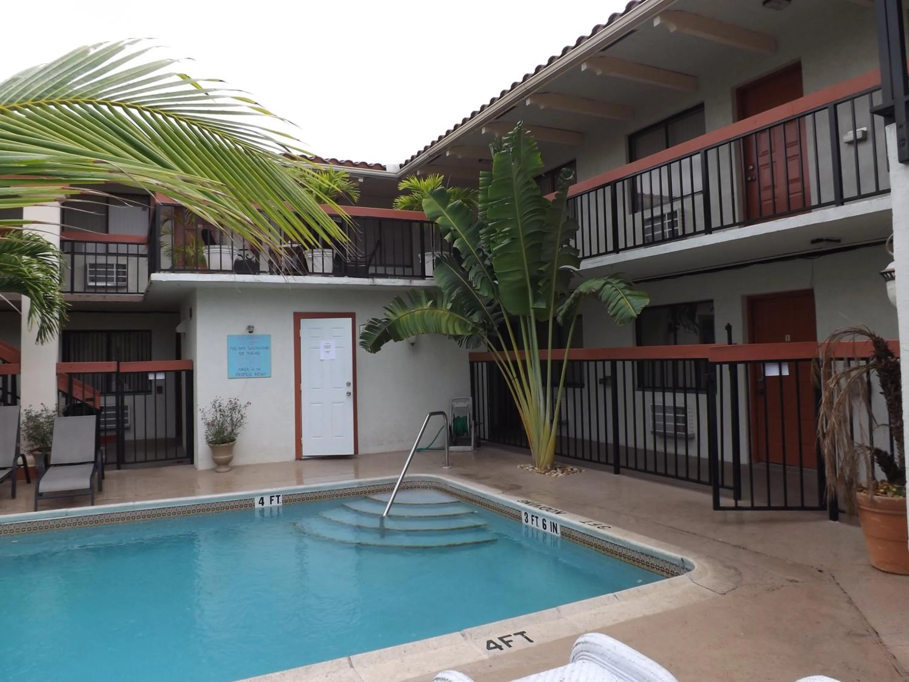 Property building in Palm Breeze Hotel