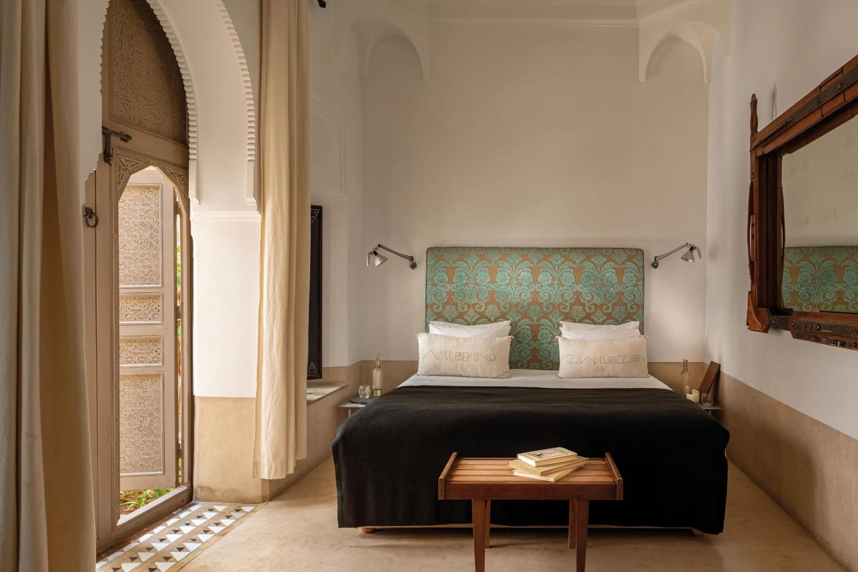 Bed in Riad Jaaneman