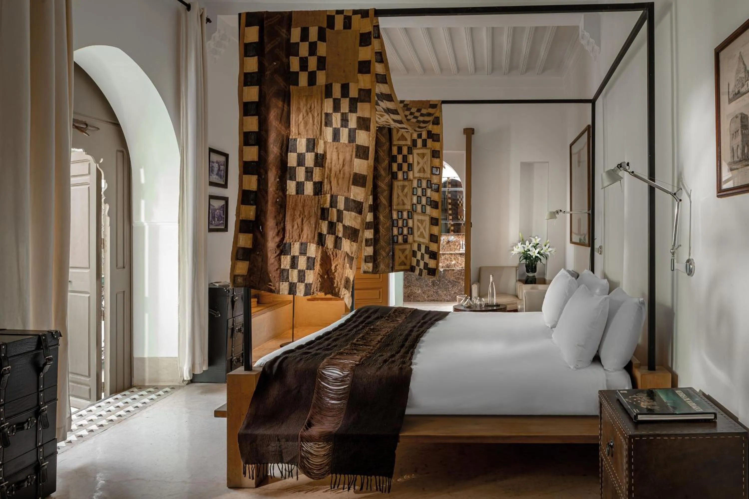 Bed in Riad Jaaneman