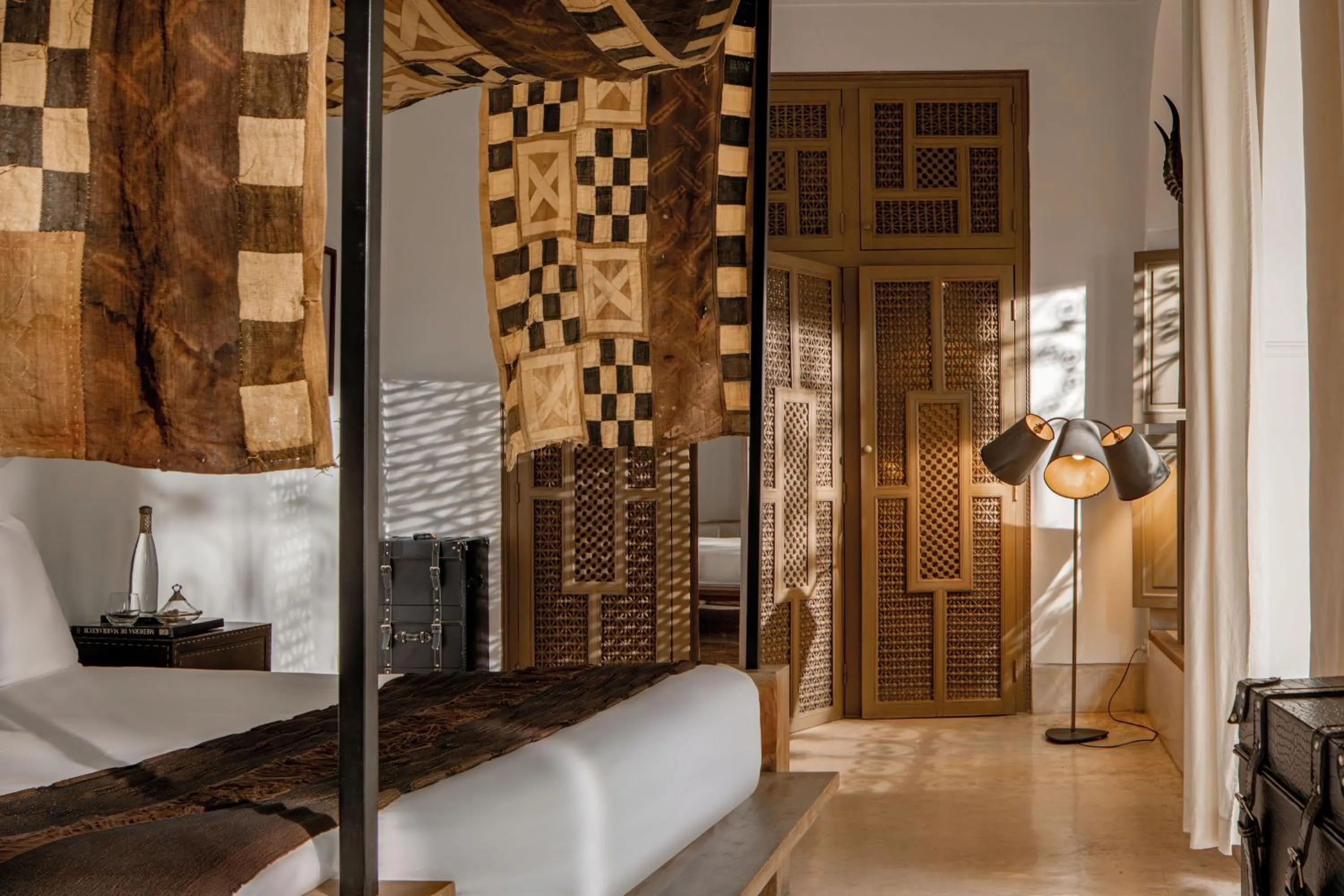 Bed in Riad Jaaneman